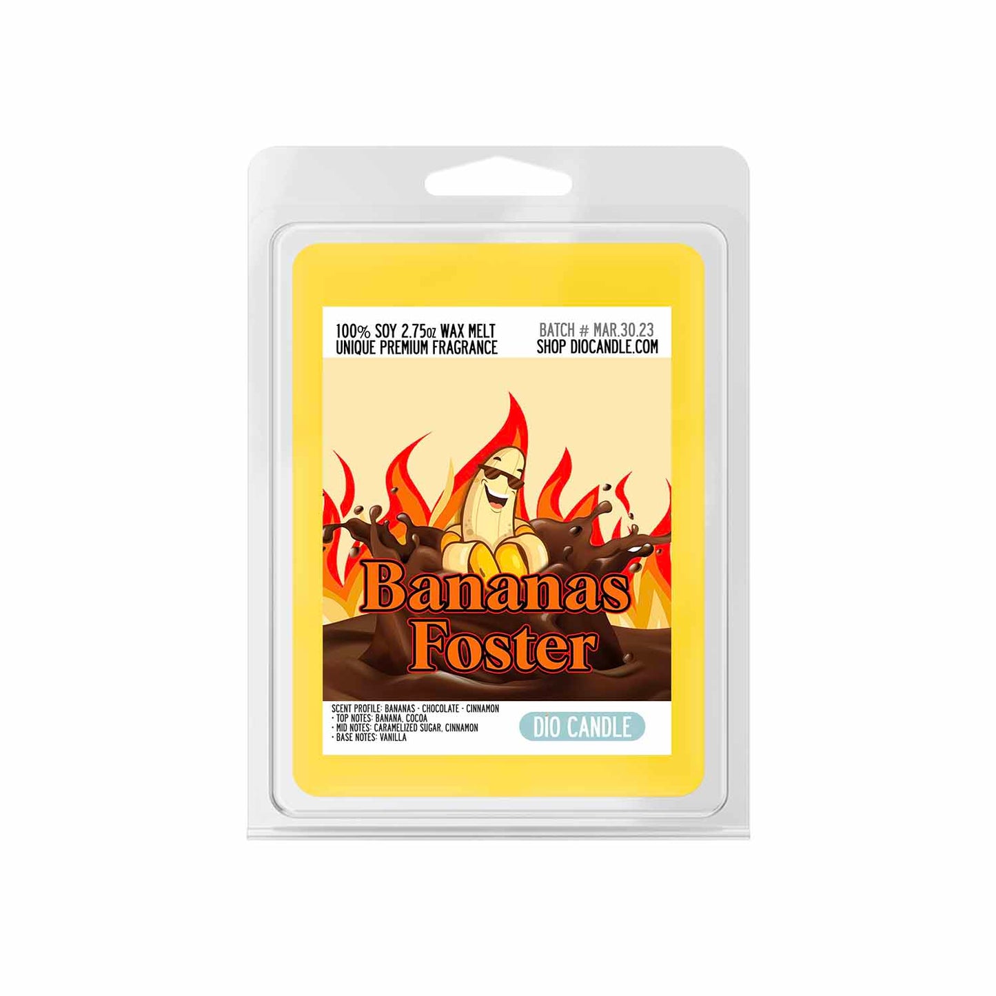 Bananas Foster Candle