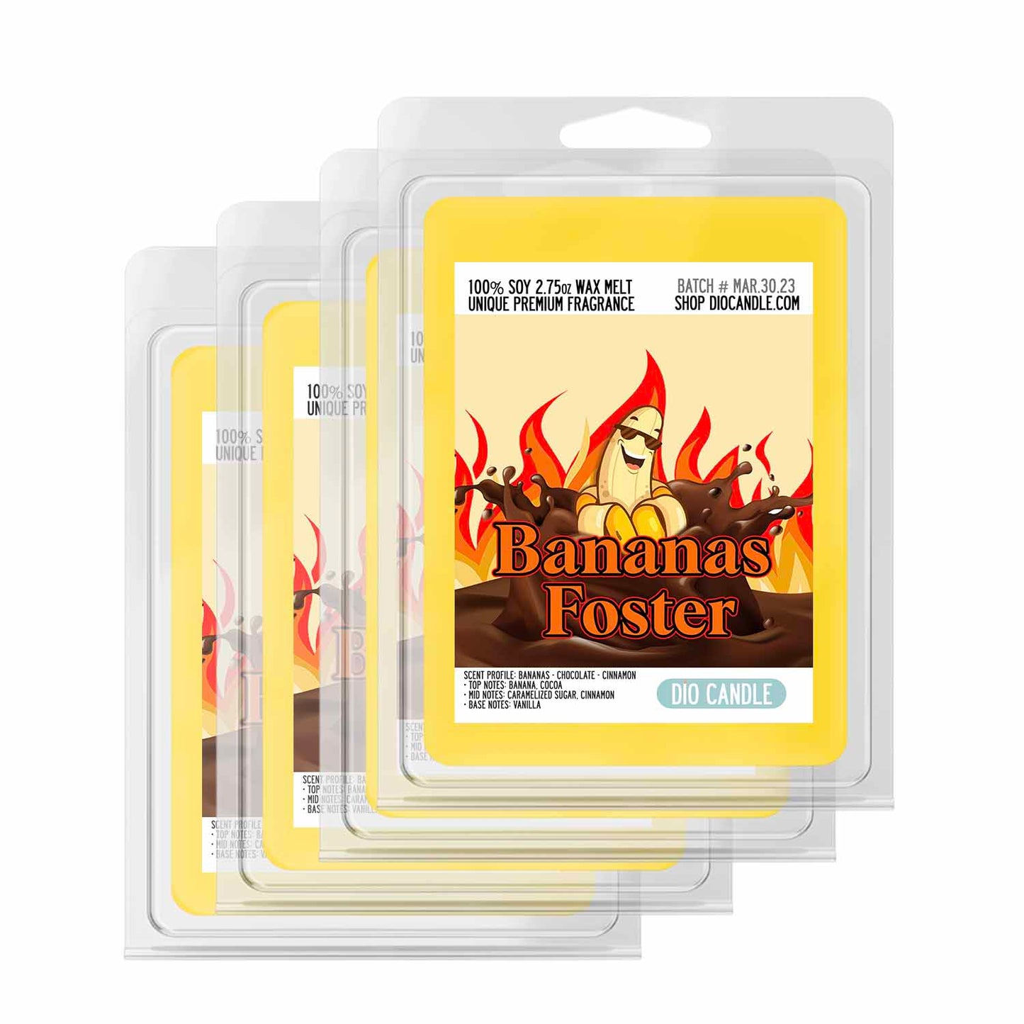 Bananas Foster Candle