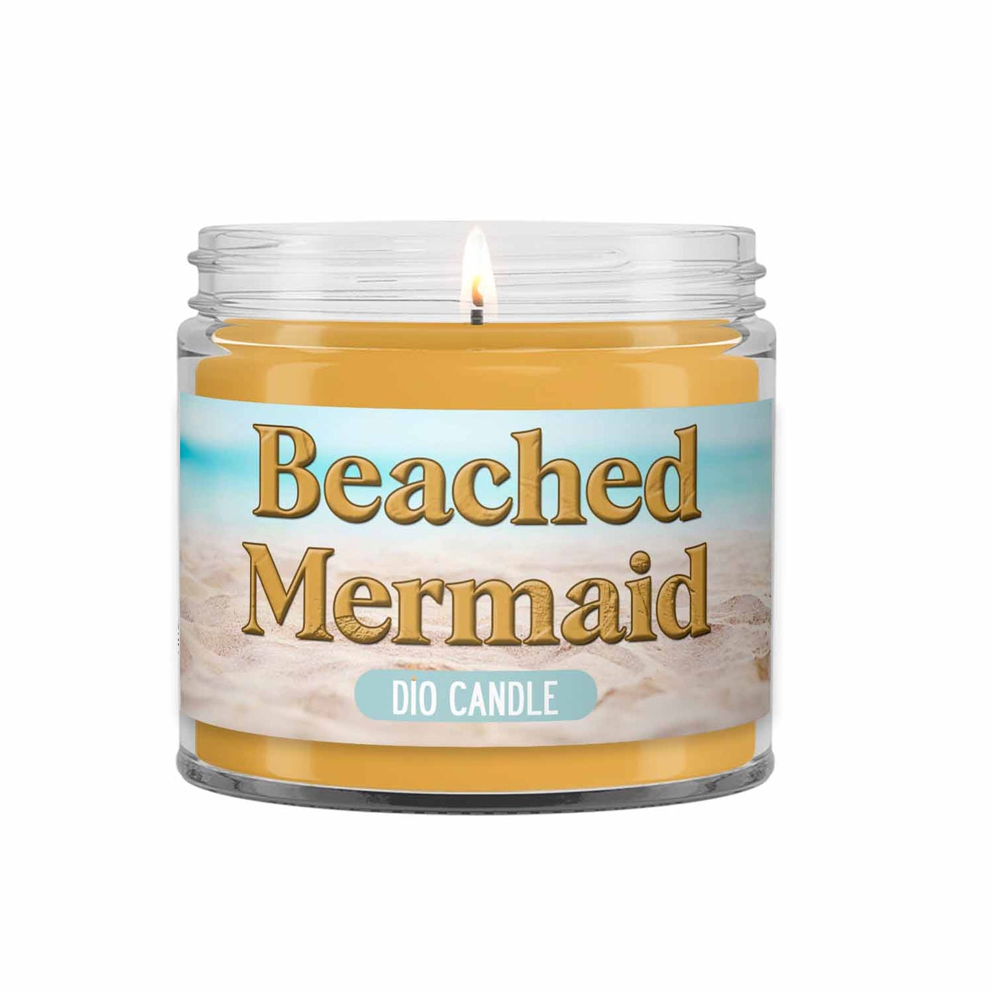 Beached Mermaid Candle