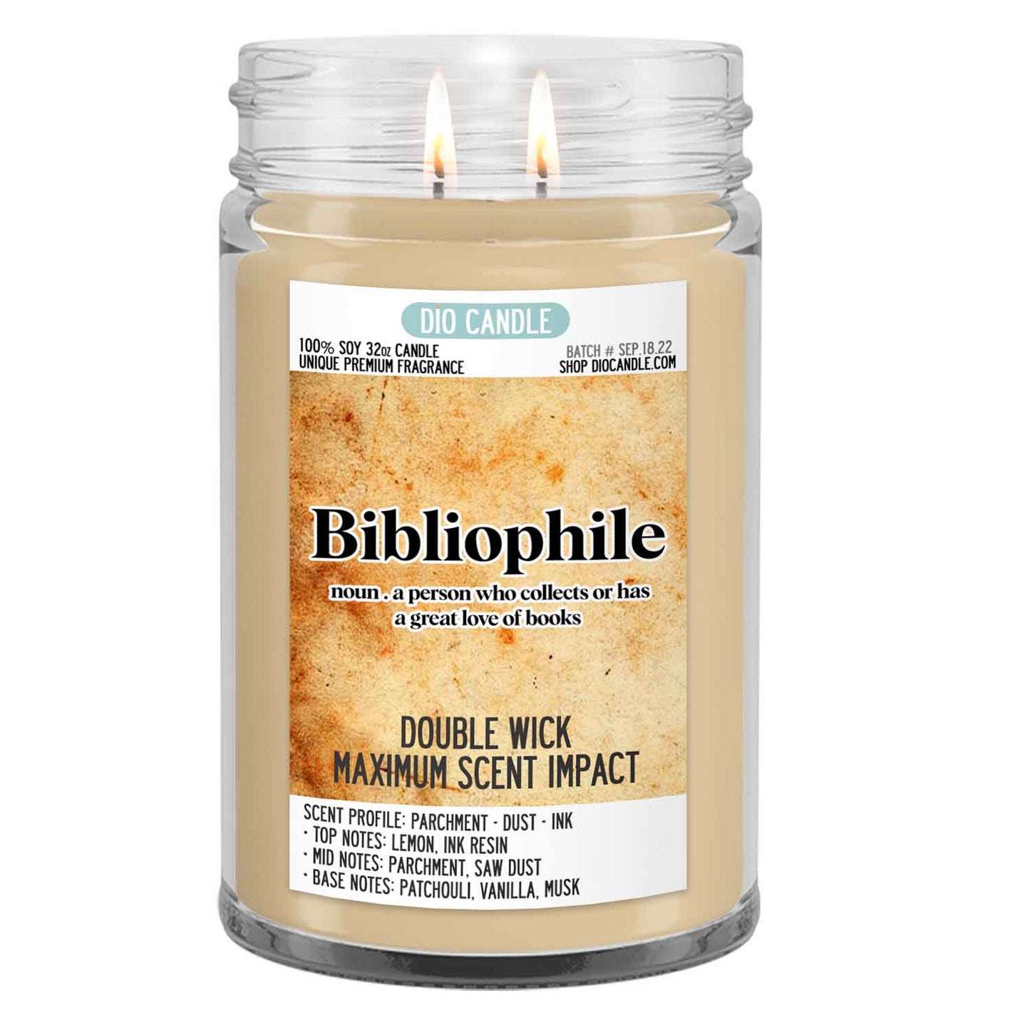 Bibliophile Candle