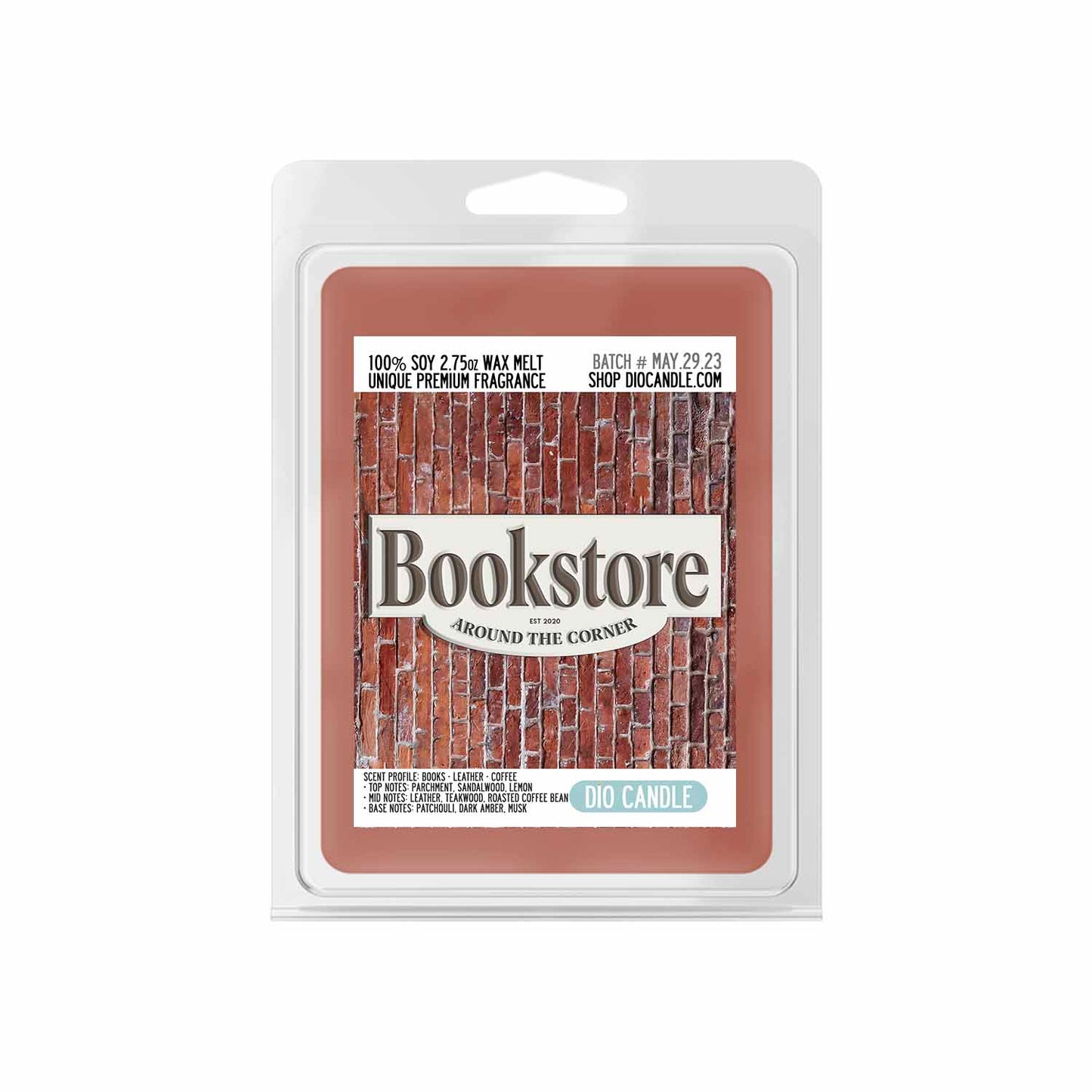 Bookstore Candle