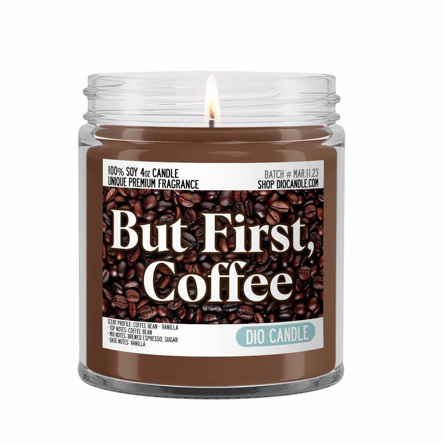 But First Coffee Candle