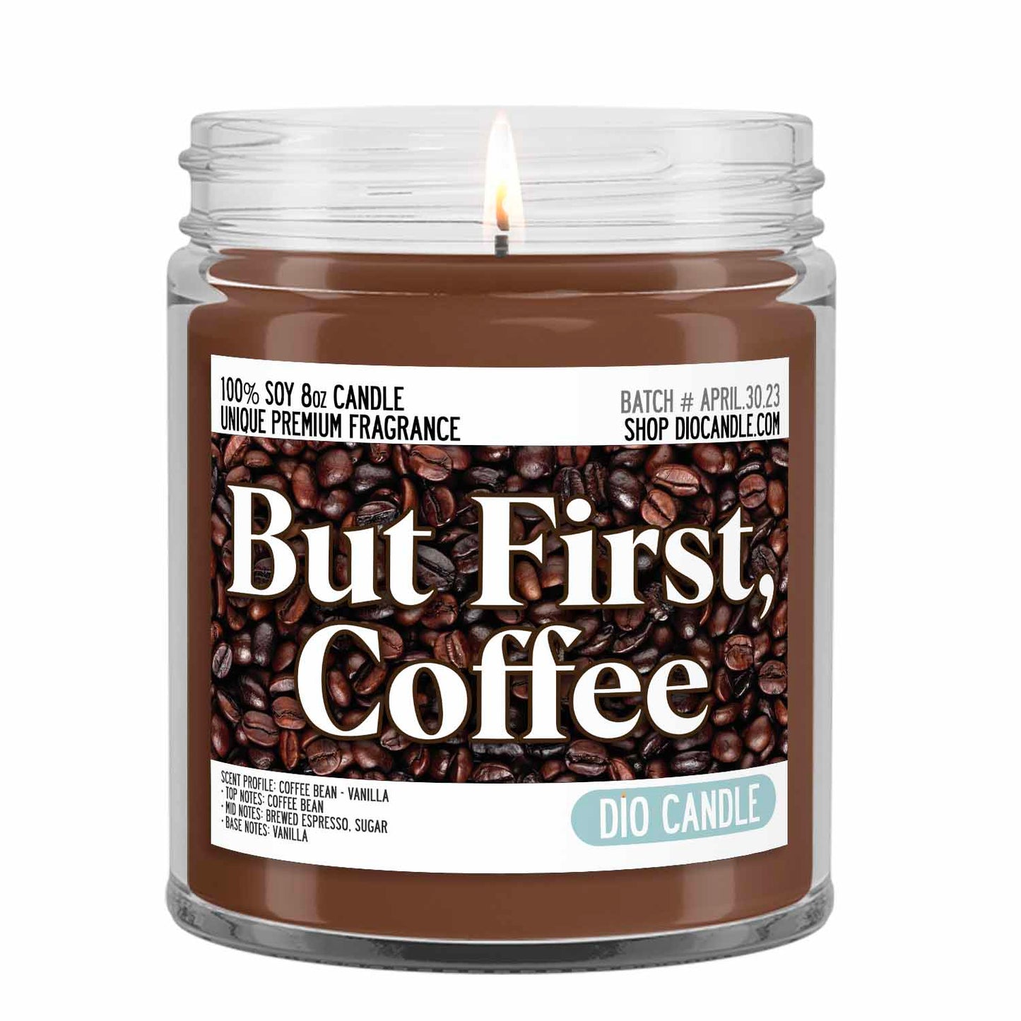 But First Coffee Candle