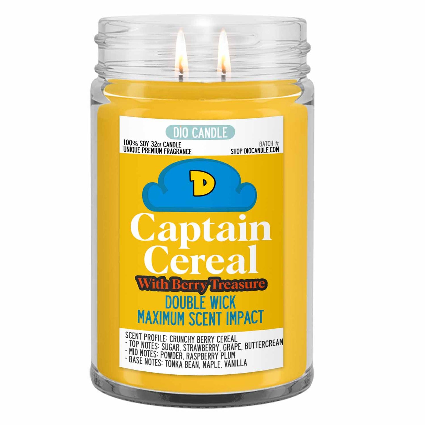 Captain Cereal Candle