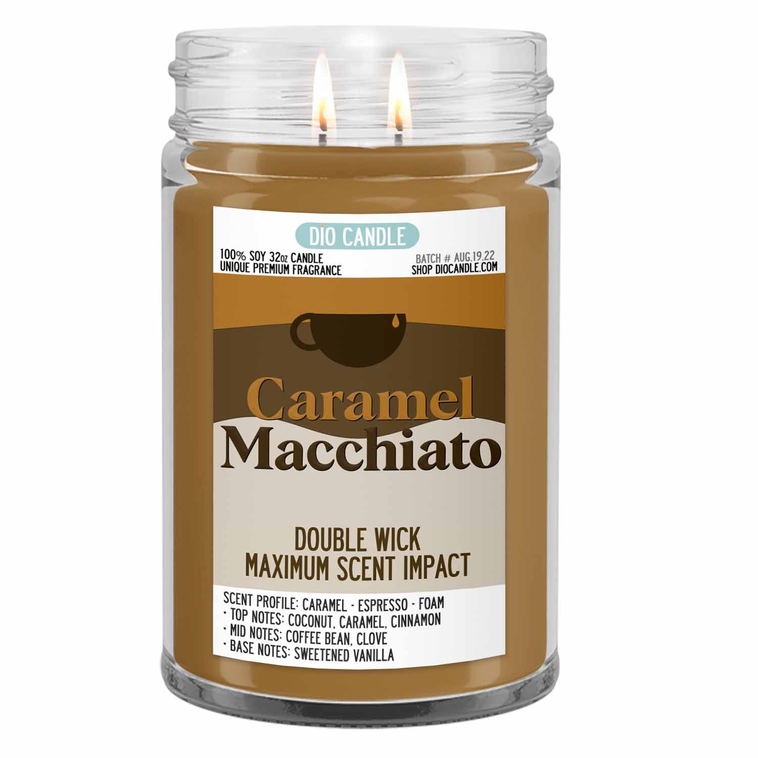 Caramel Macchiato Coffee Candle