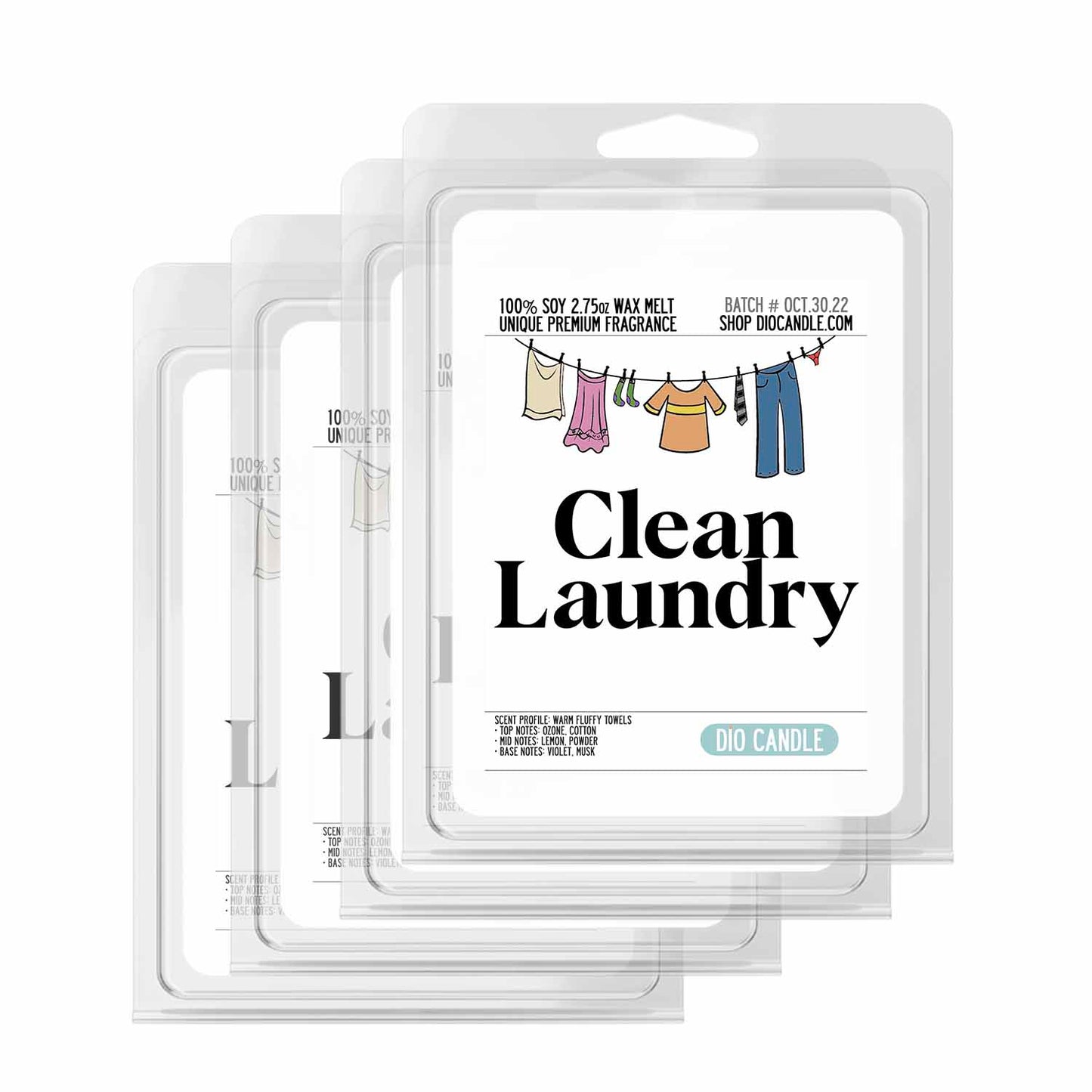 Clean Laundry Mother's Day Candle