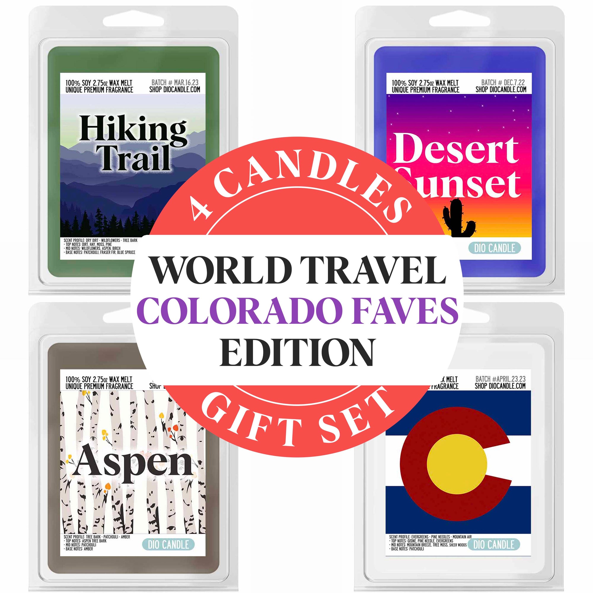 Colorado Faves Candle Gift Set