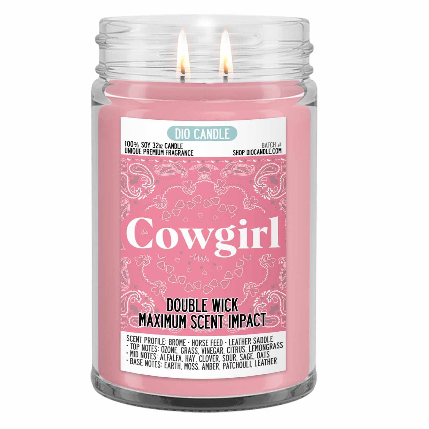 Cowgirl Candle
