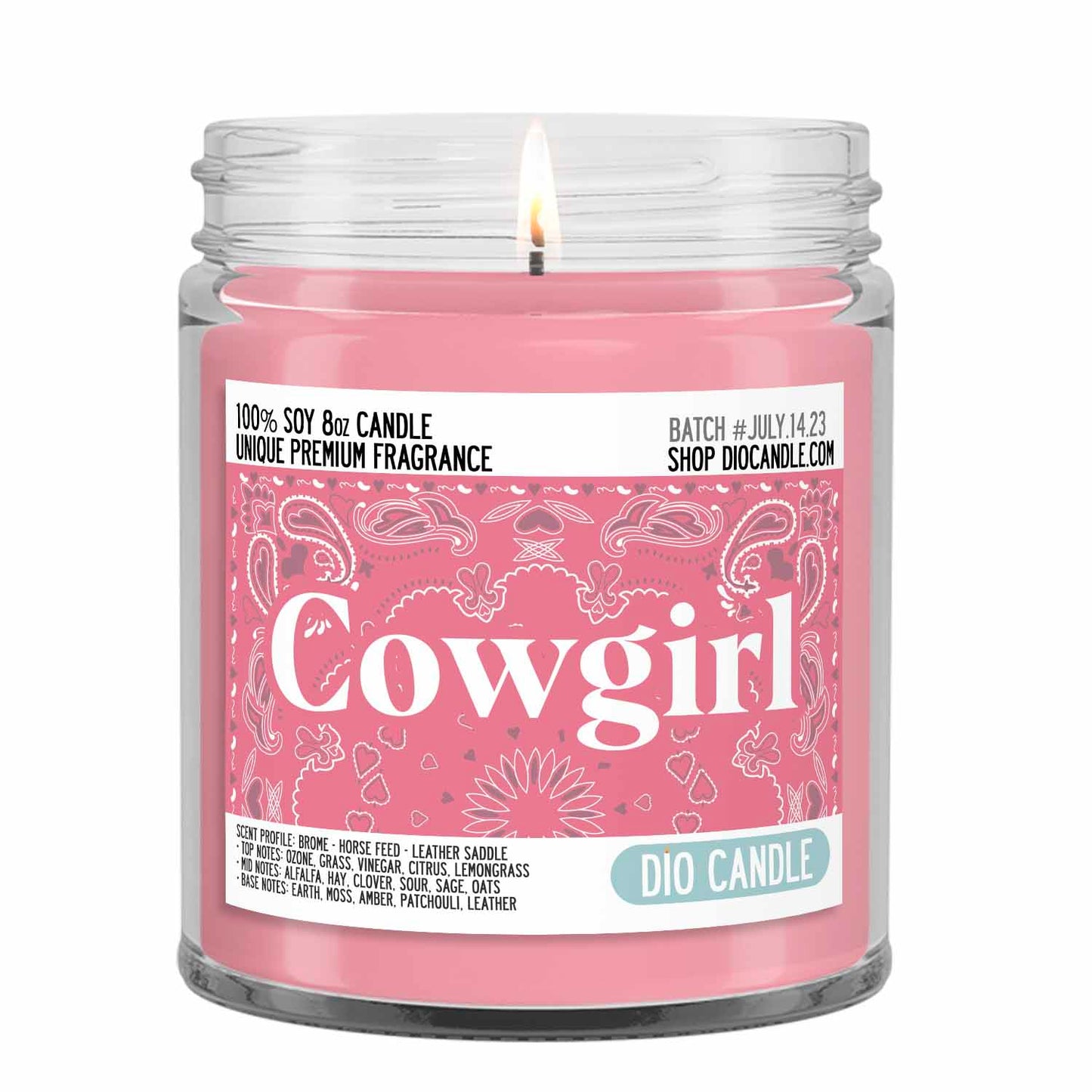 Cowgirl Candle