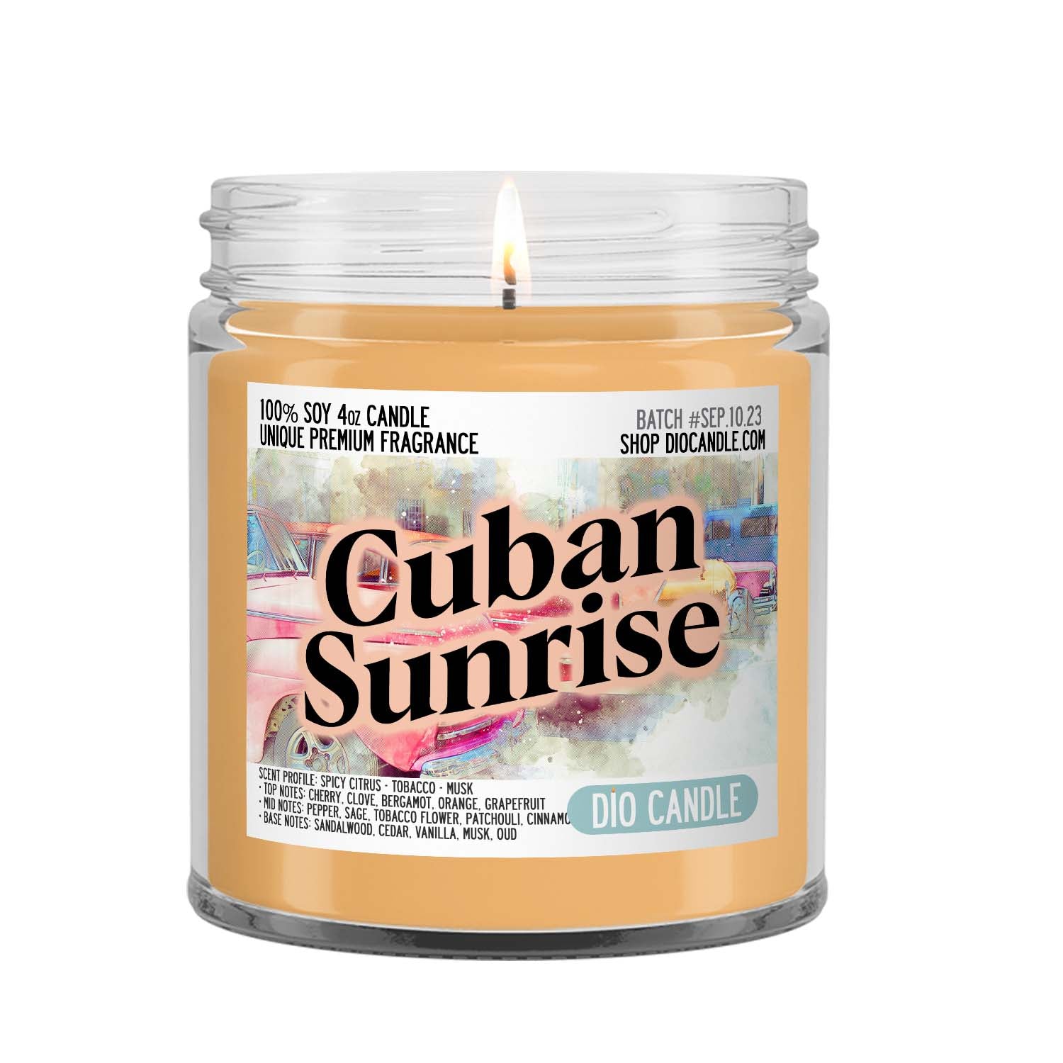 Cuban Sunrise Candle