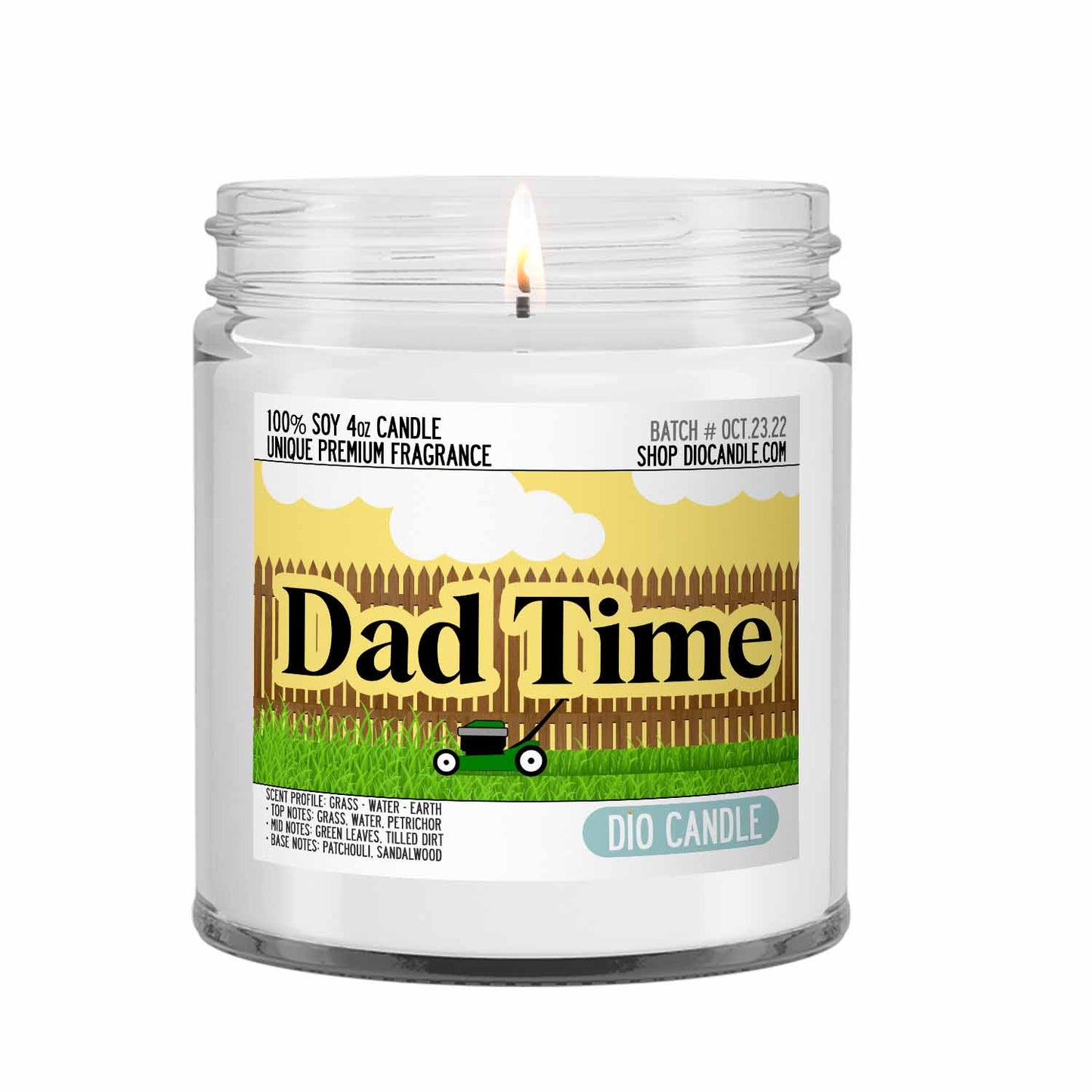 Dad Time Candle