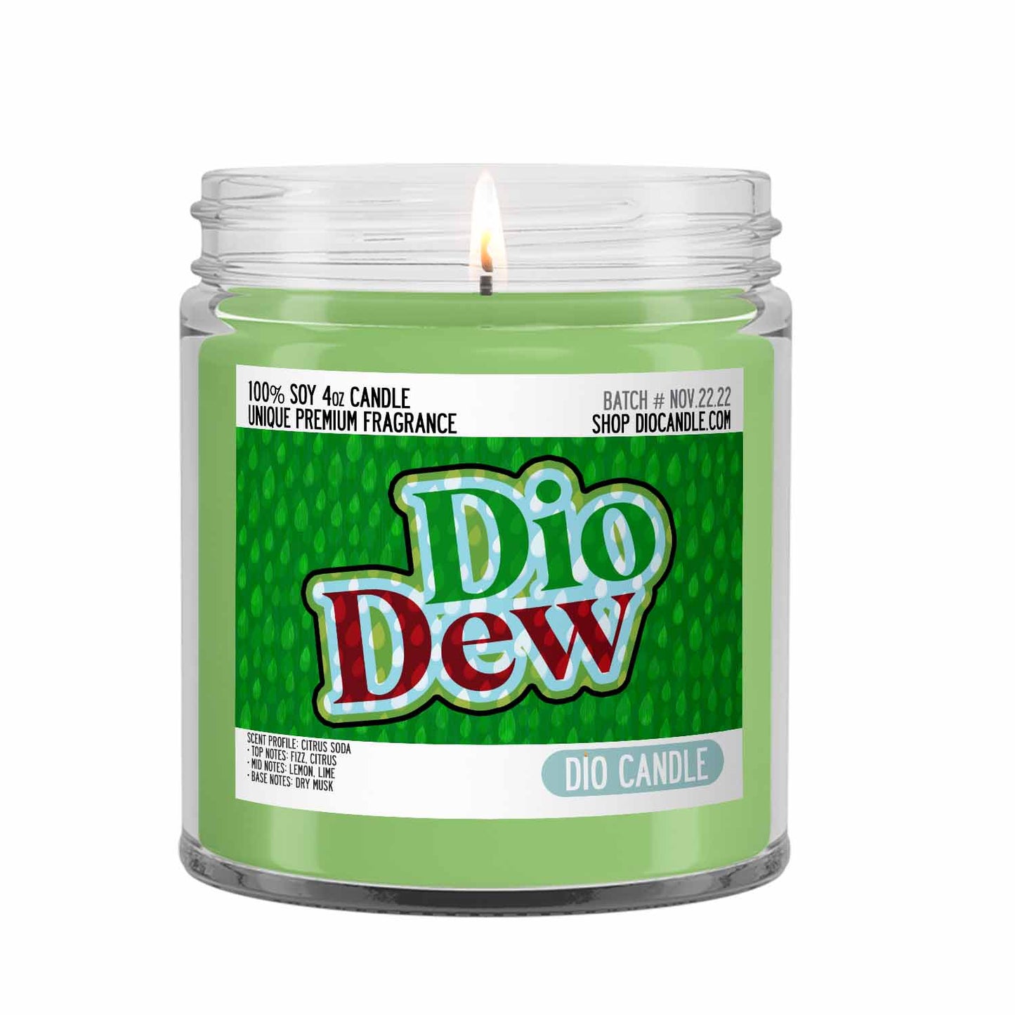 Dew Soda Candle