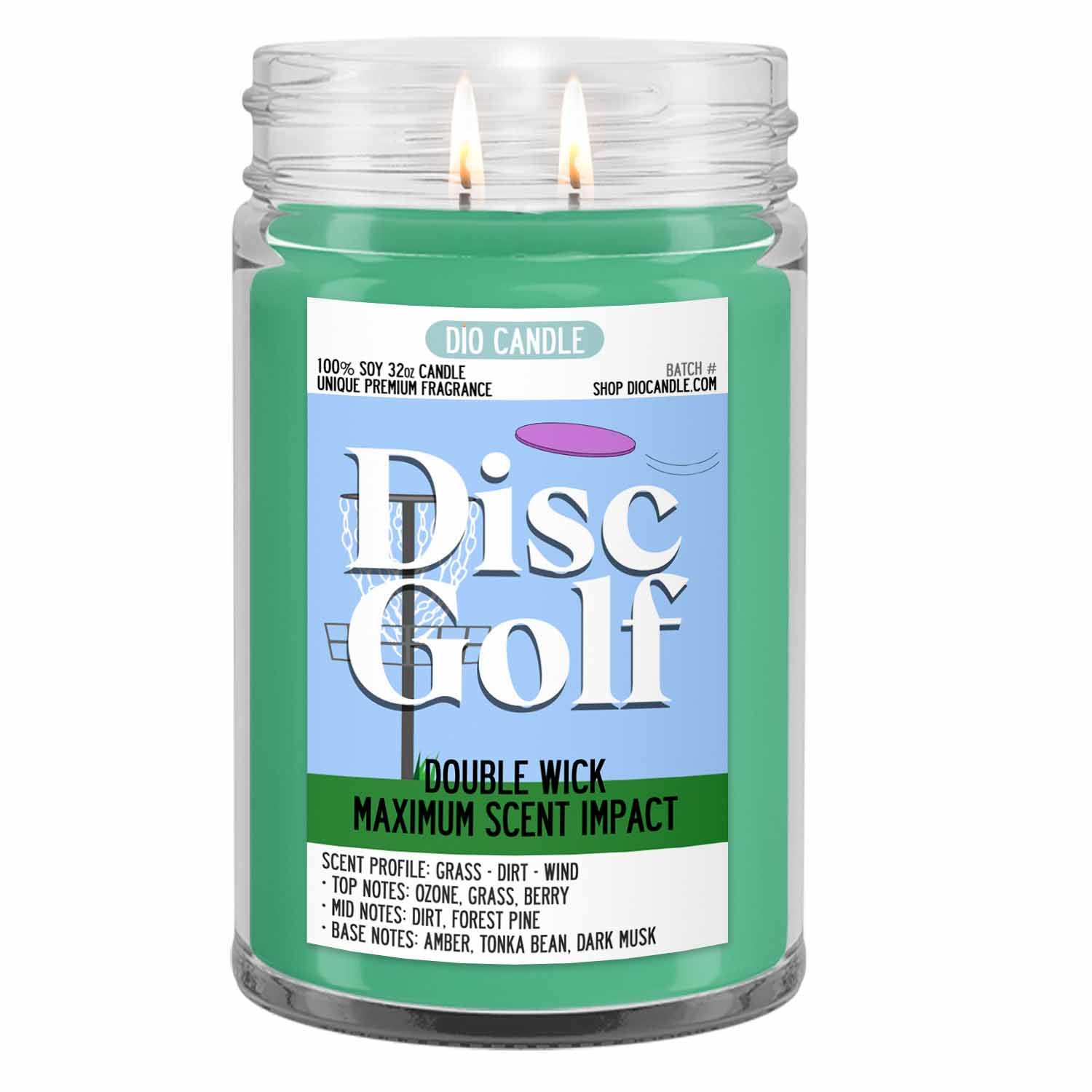 Disc Golf Candle