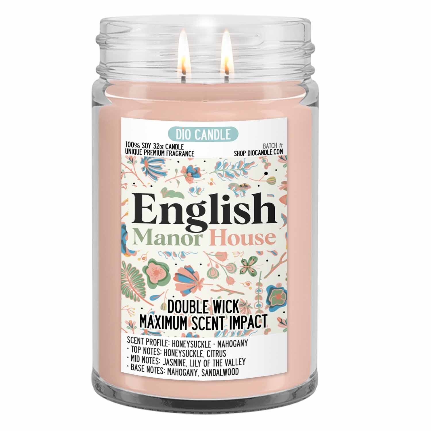 English Manor House Candle