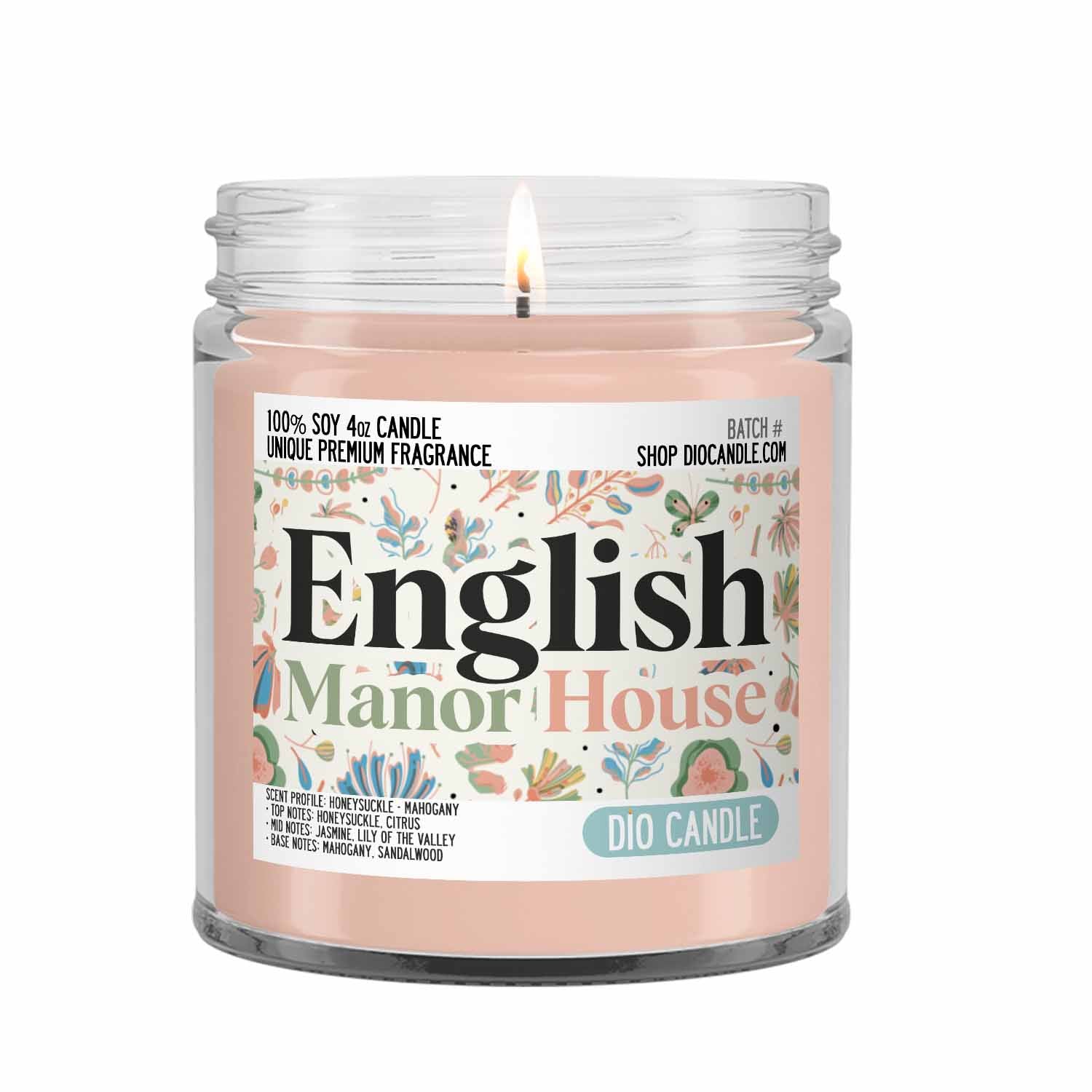 English Manor House Candle