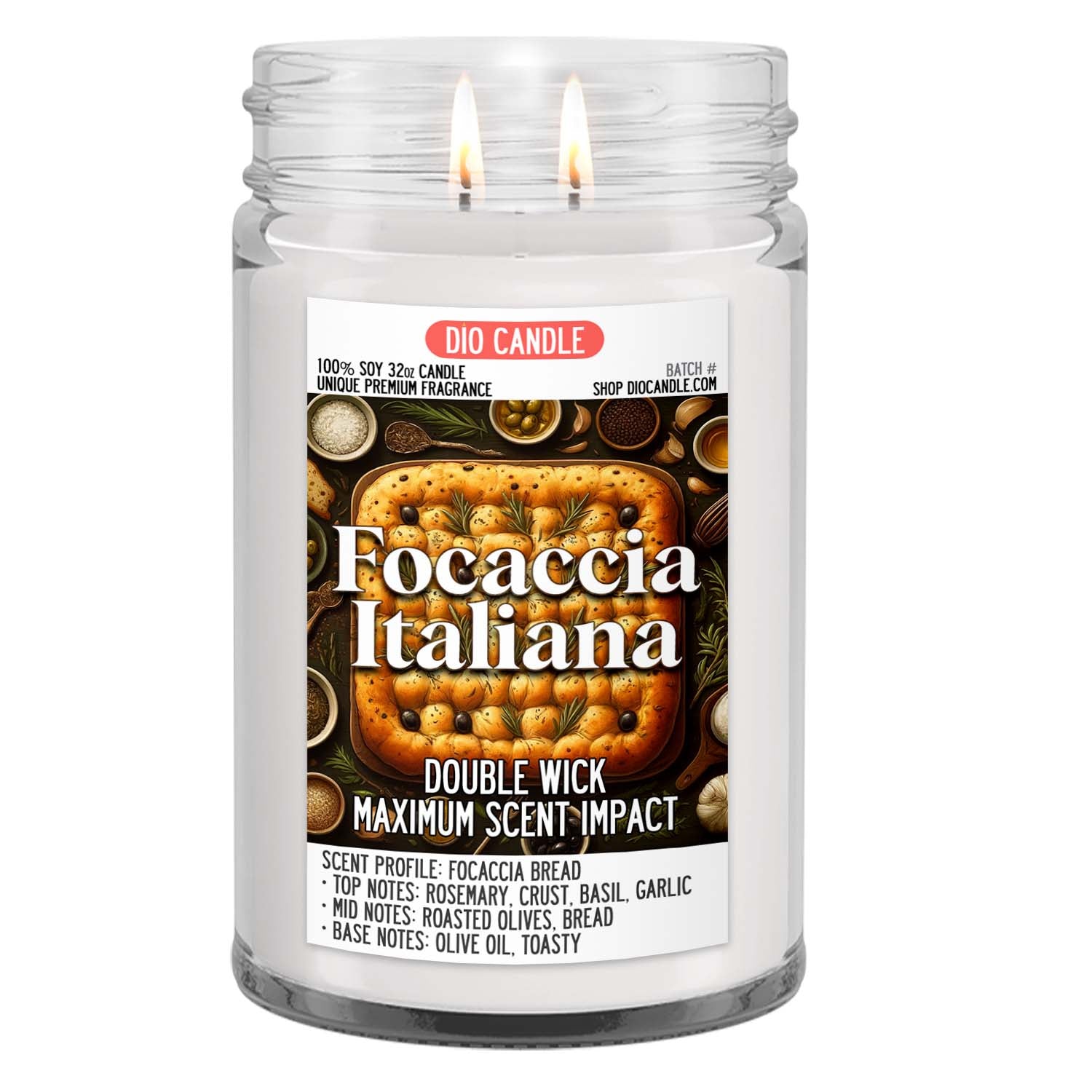 Focaccia Italiana Candle