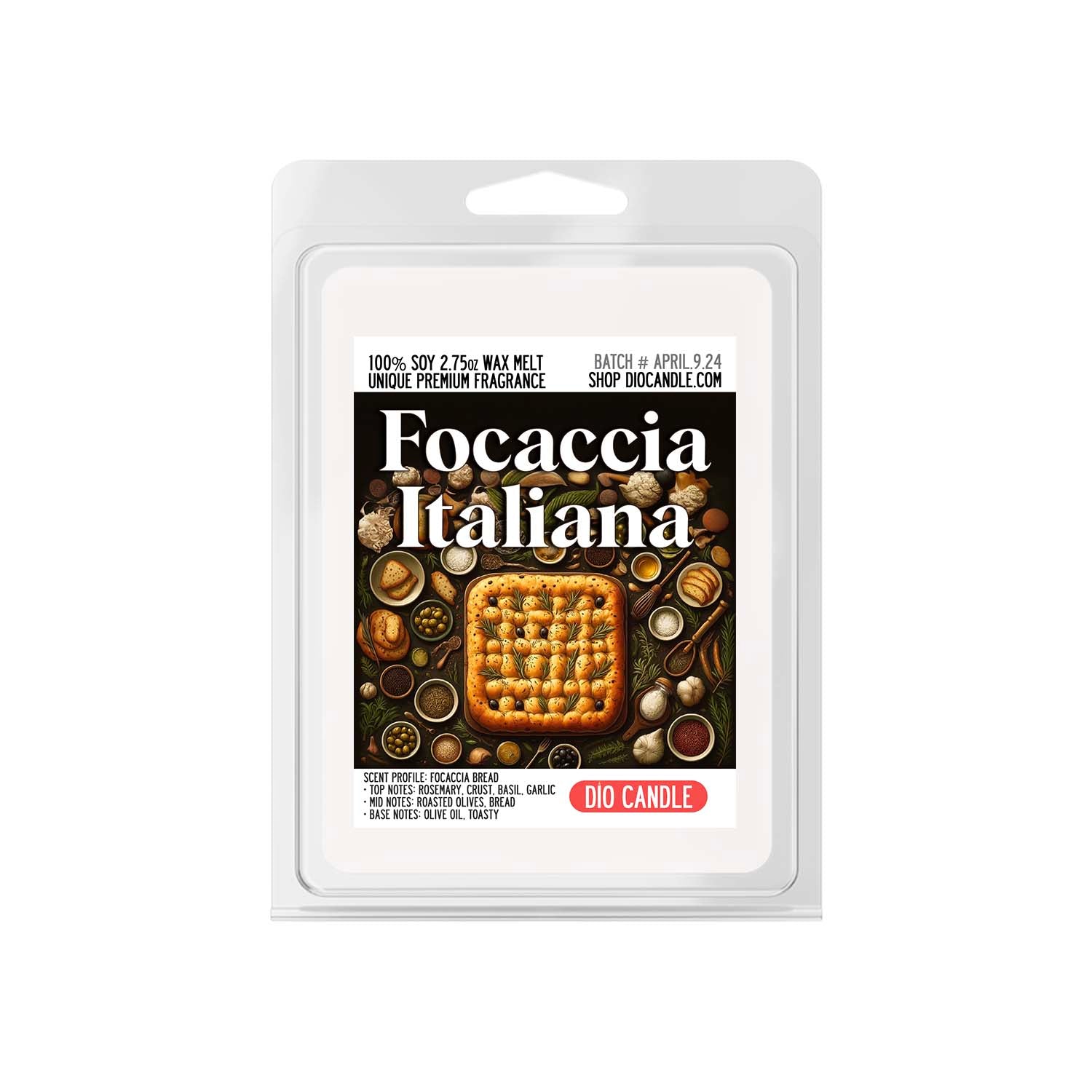 Focaccia Italiana Candle