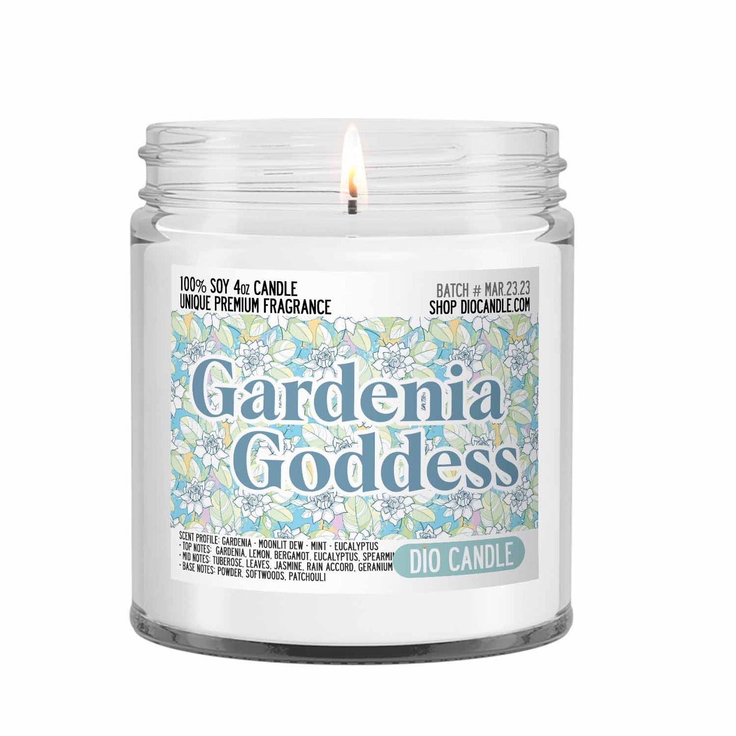 Gardenia Goddess Candle