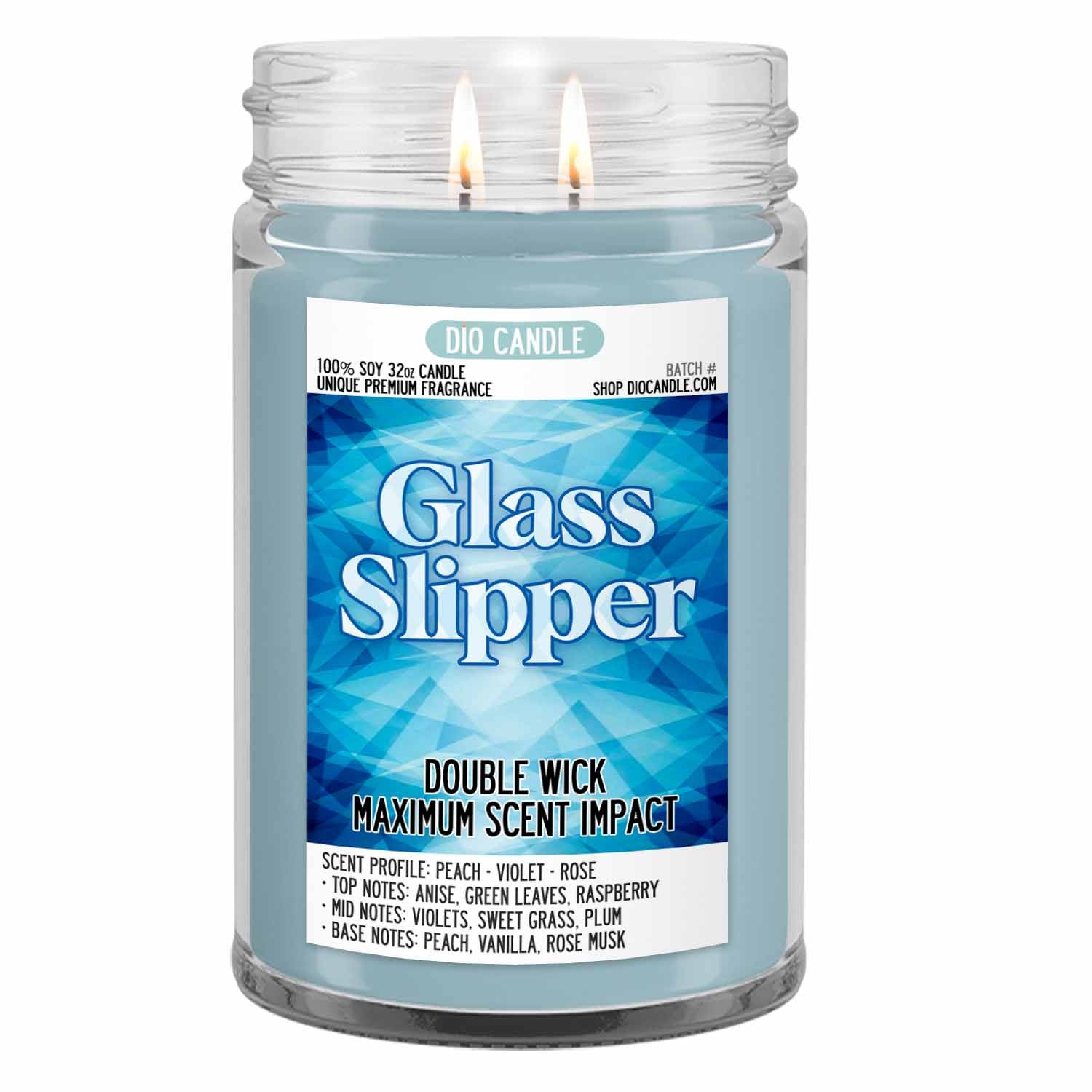 Glass Slipper Candle