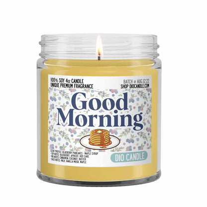 Good Morning Candle