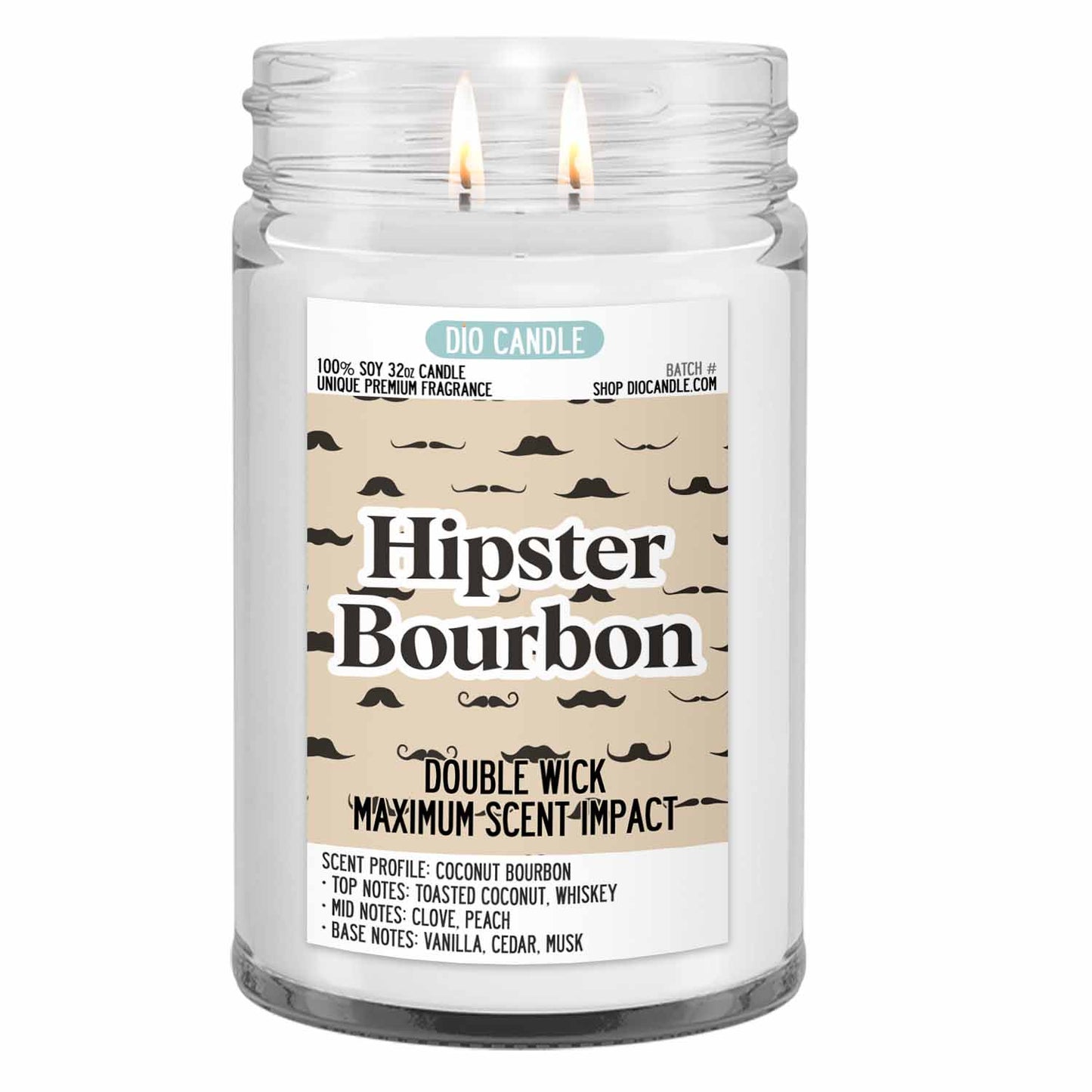 Hipster Bourbon Candle