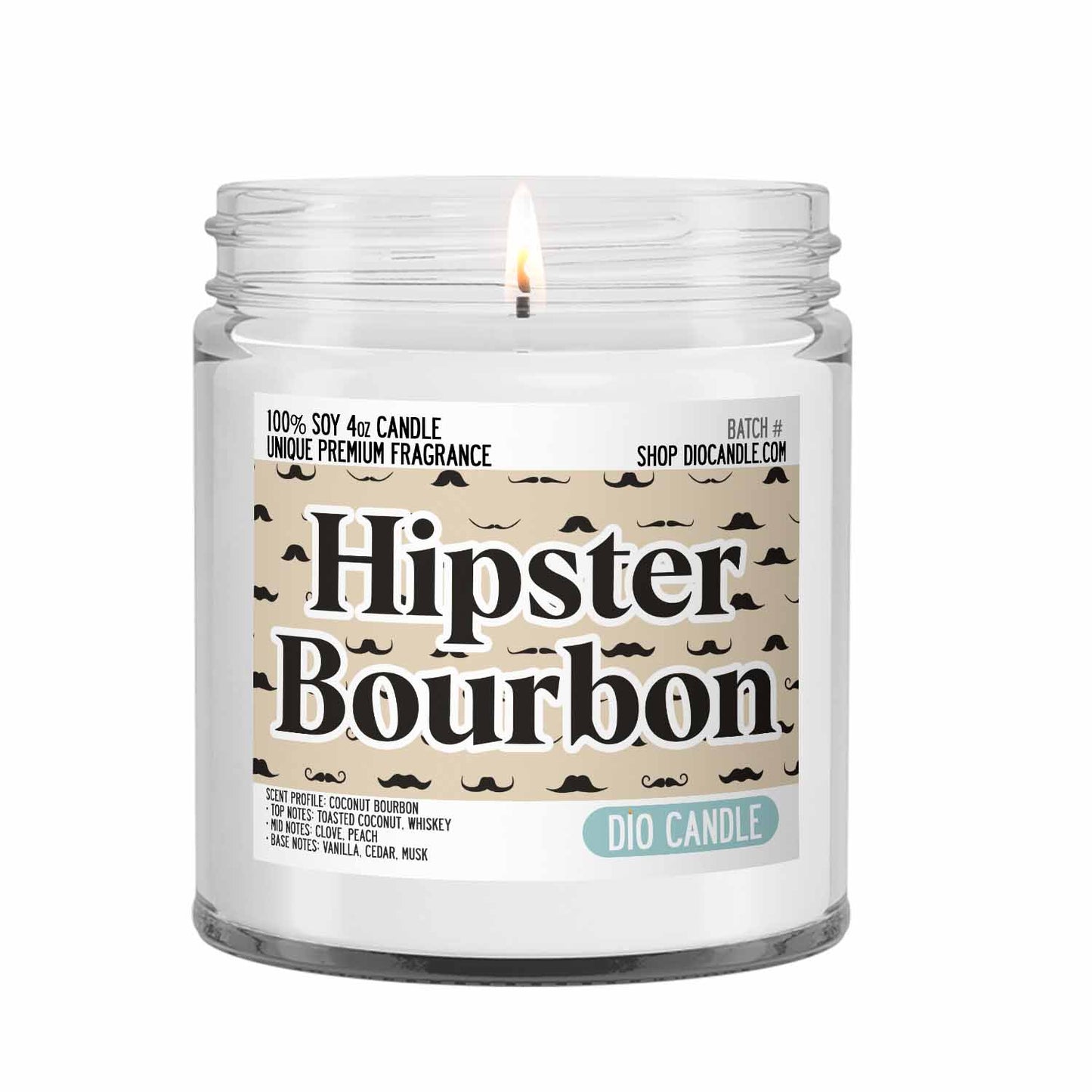 Hipster Bourbon Candle