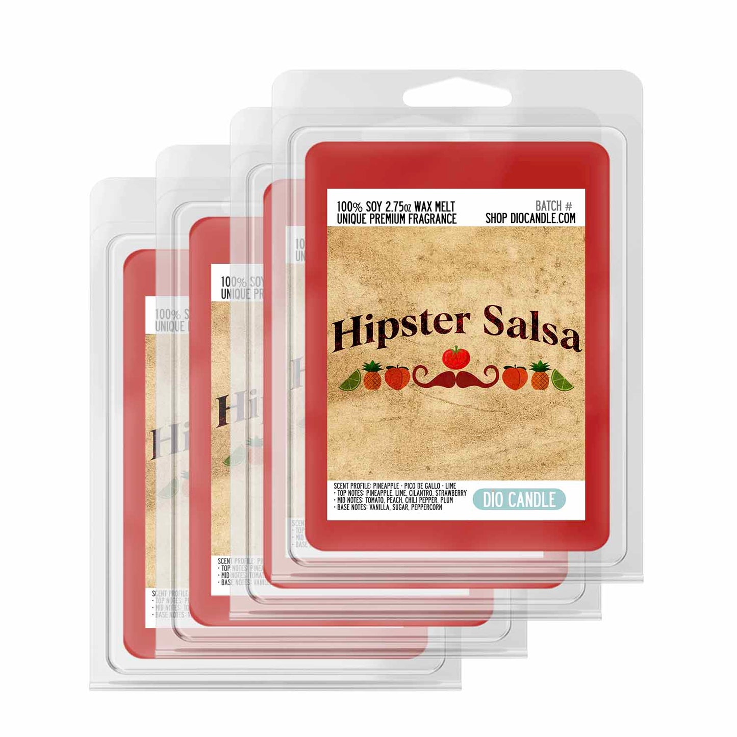 Hipster Salsa Candle