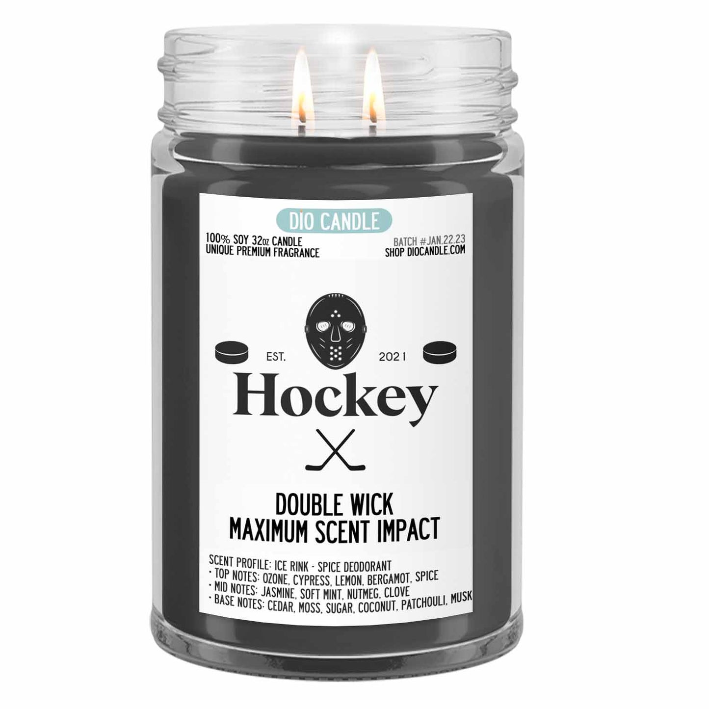 Hockey Candle