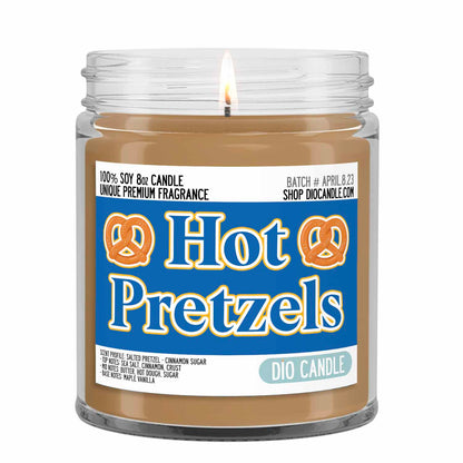 Hot Pretzels Candle