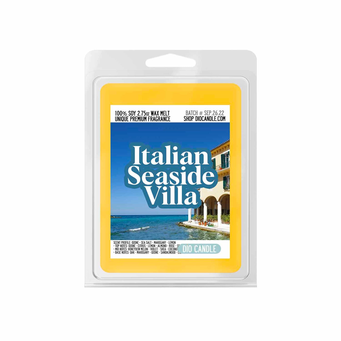 Italian Seaside Villa Candle