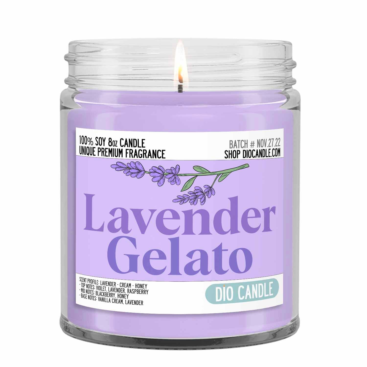 Lavender Gelato Candle