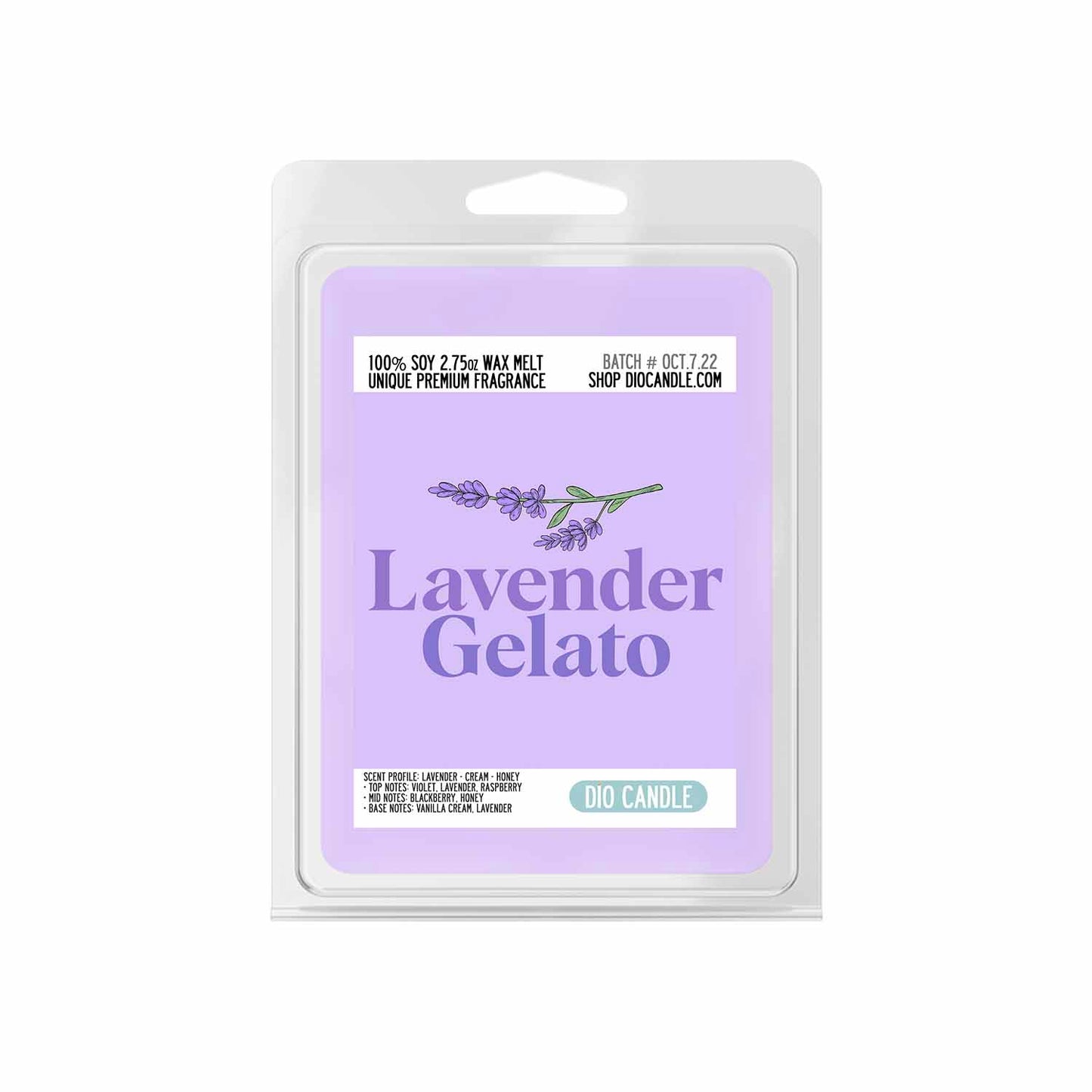 Lavender Gelato Candle