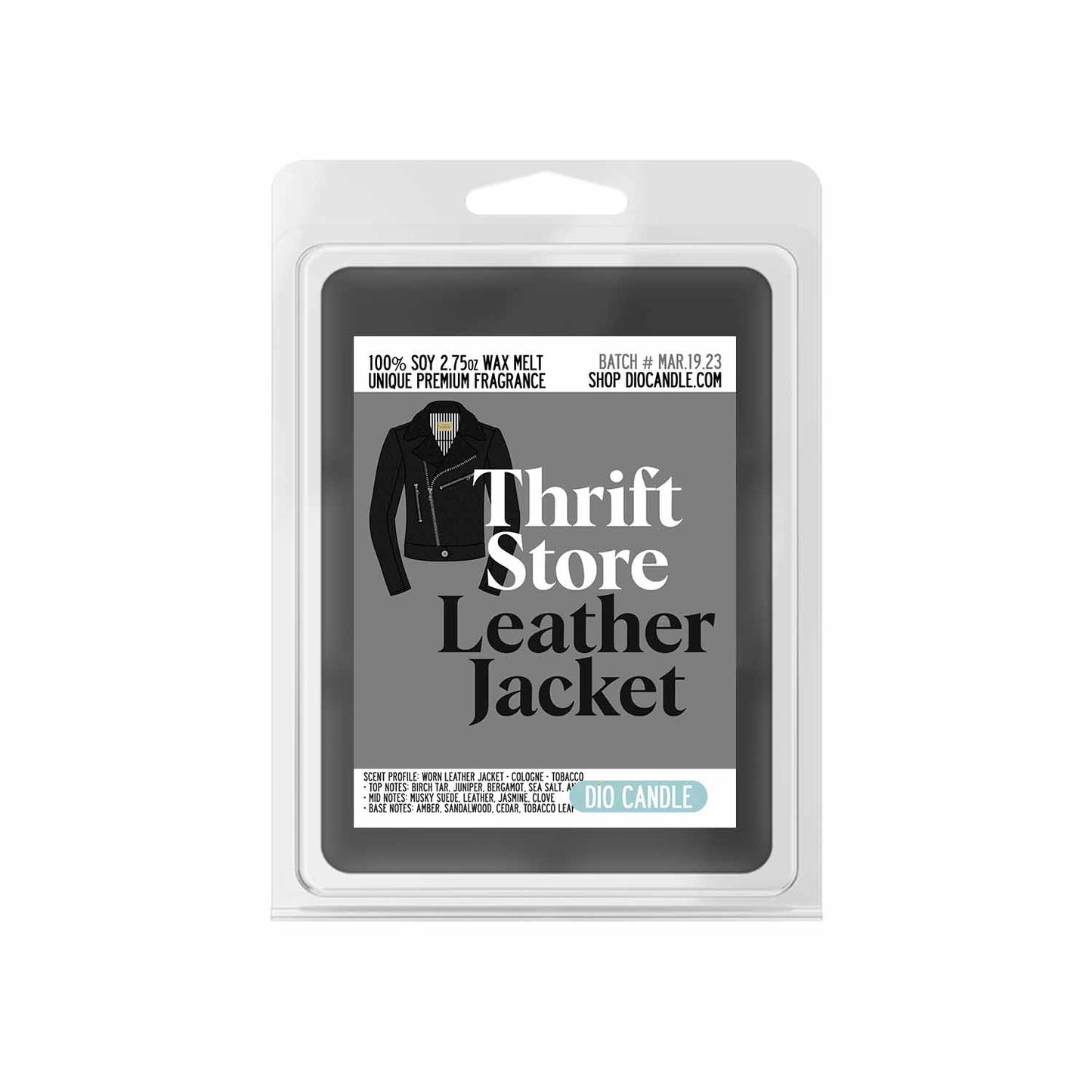 Leather Jacket Candle
