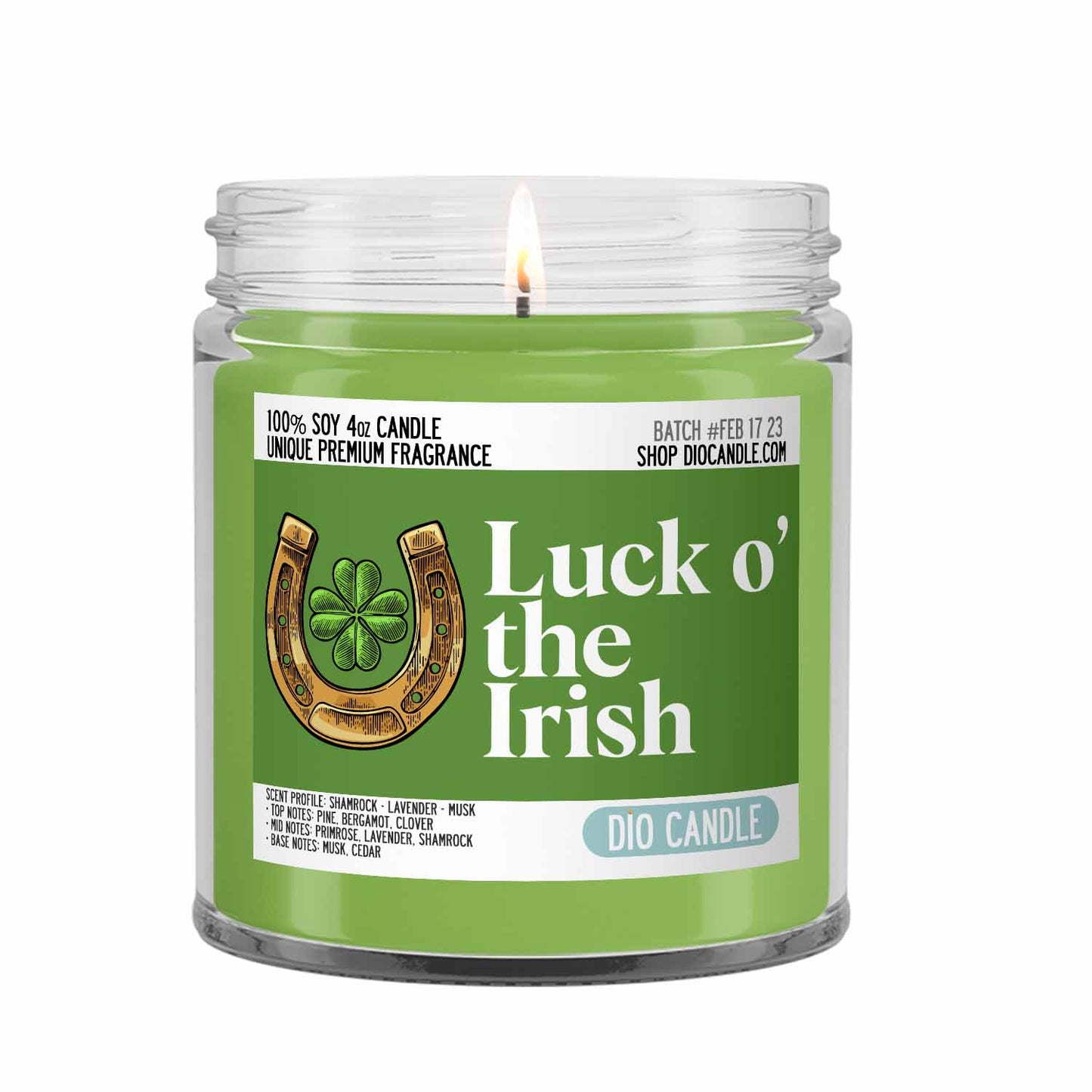 Luck o' the Irish Candle