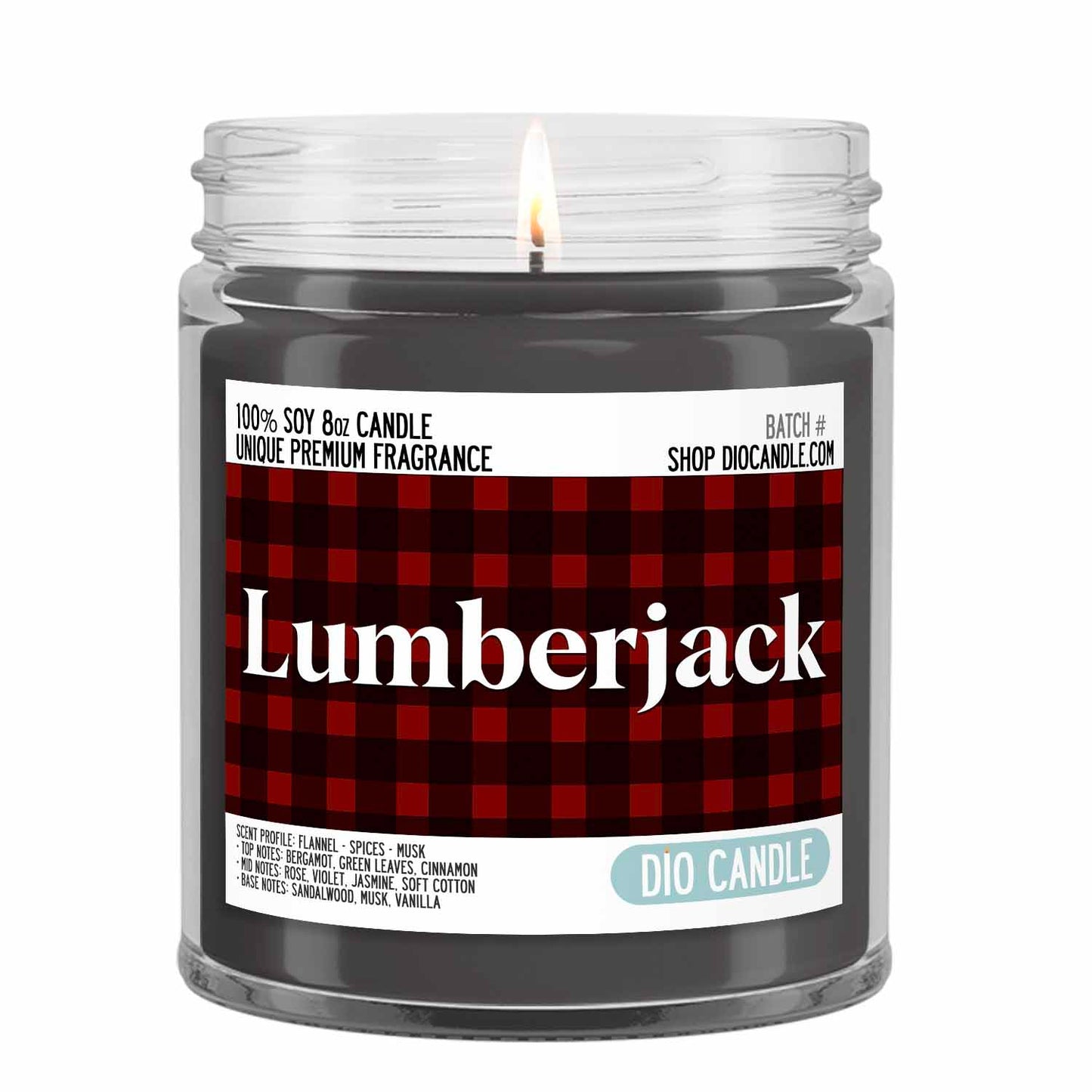 Lumberjack Candle