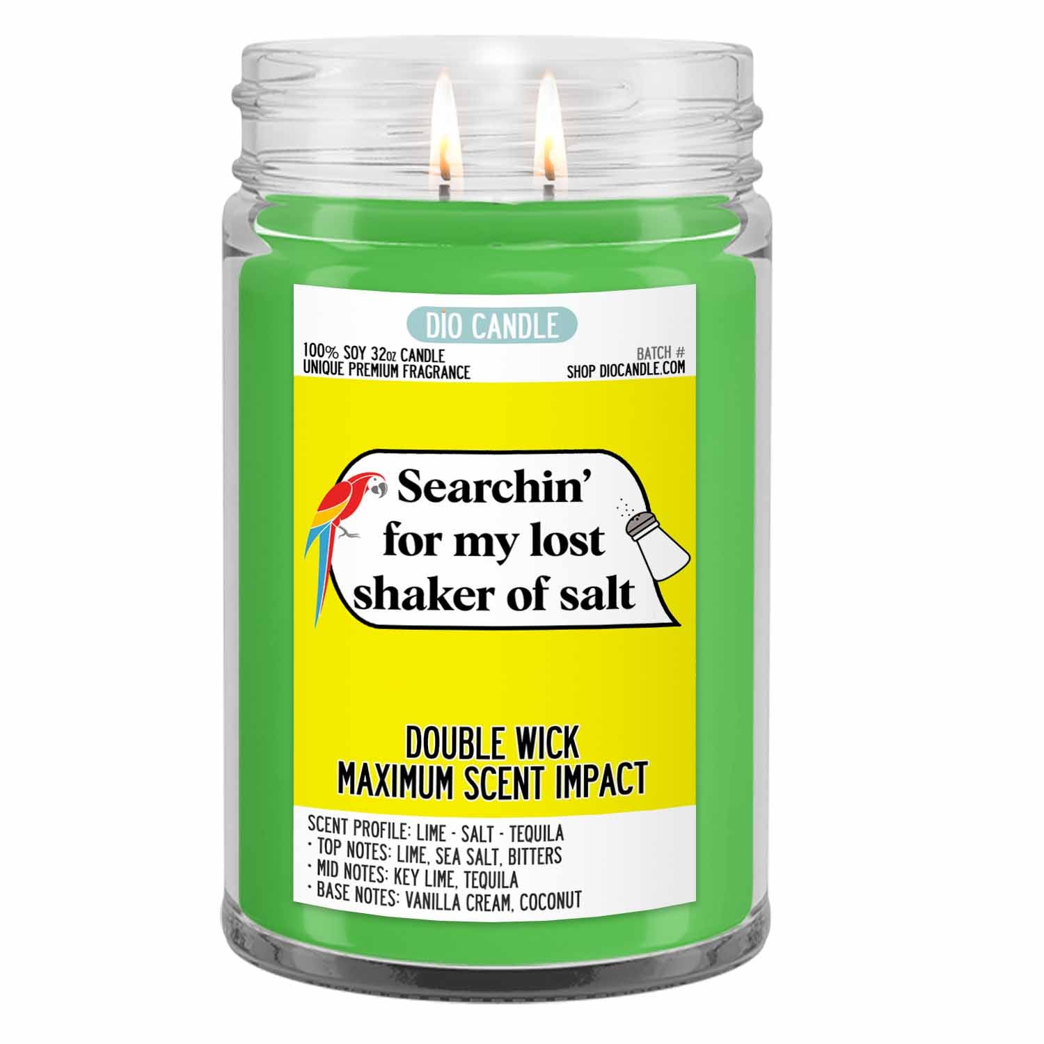 Lost Shaker of Salt Candle
