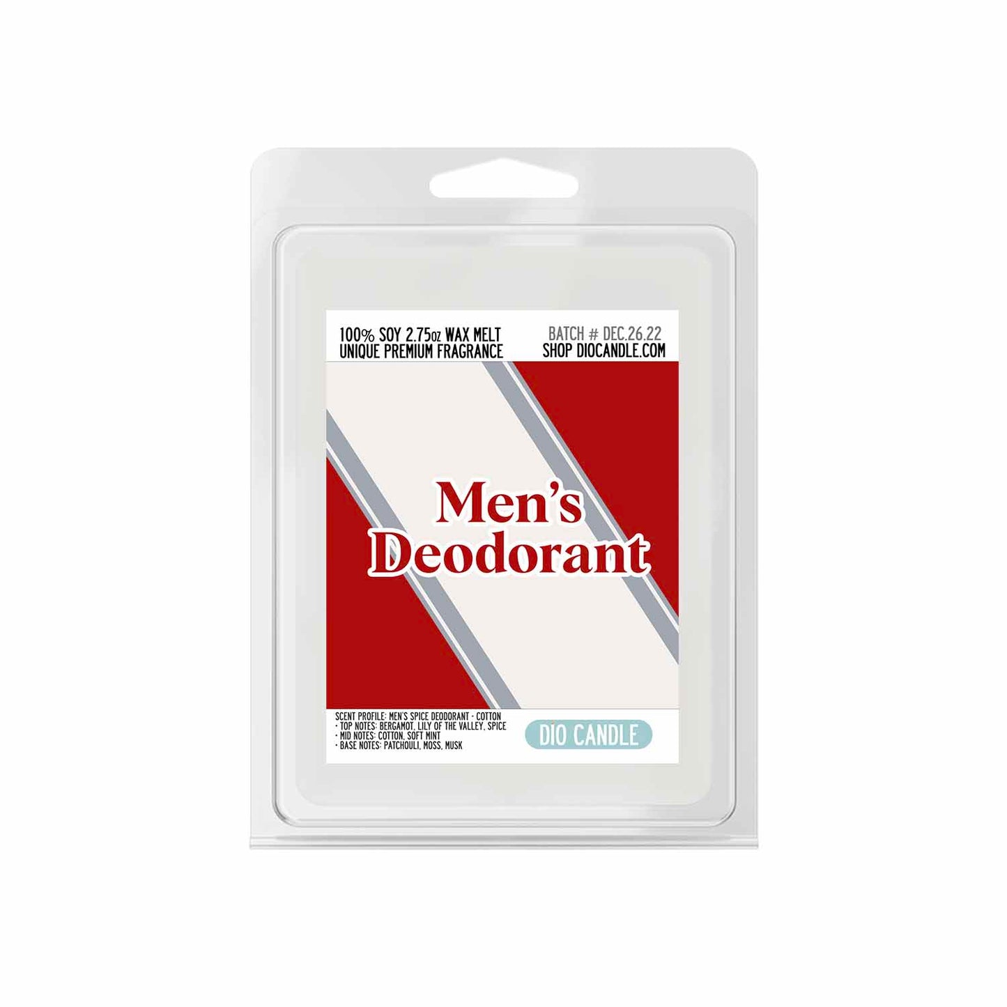 Men's Deodorant Candle