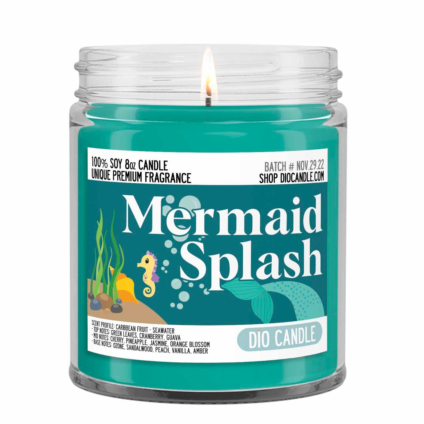 Mermaid's Splash Candle