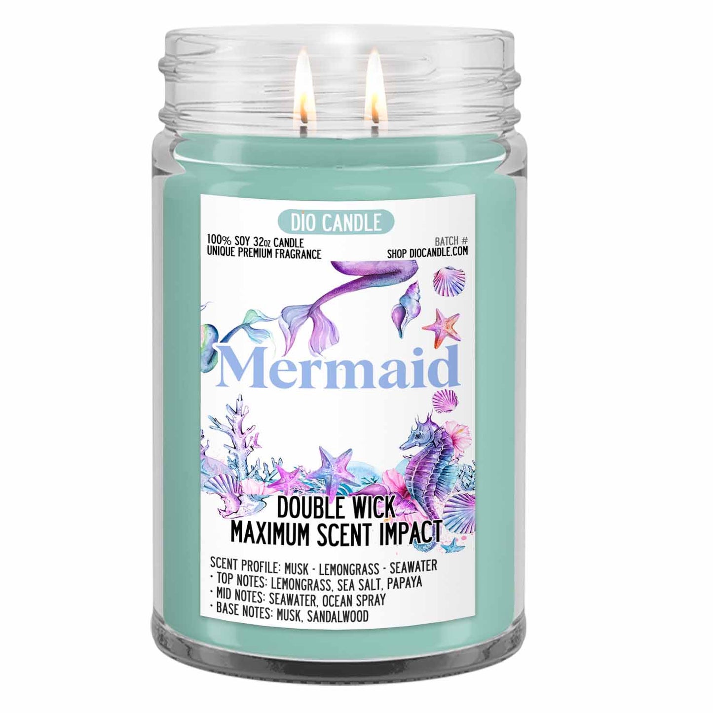 Mermaid Candle