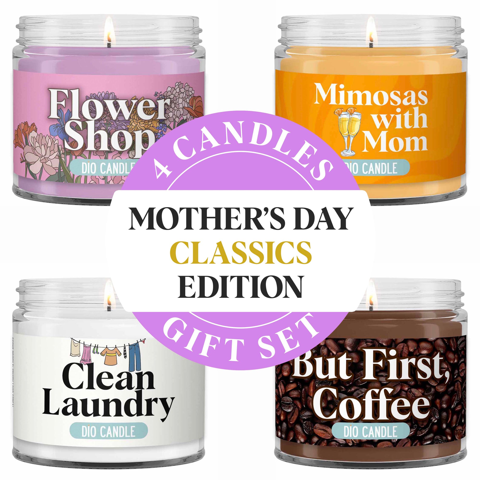 Mother's Day Classic Candle Gift Set
