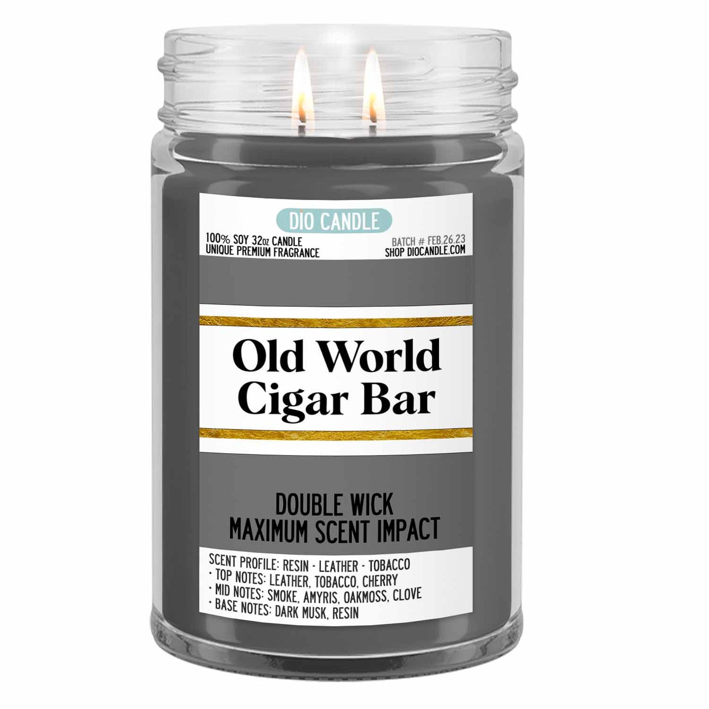 Old World Cigar Bar Candle