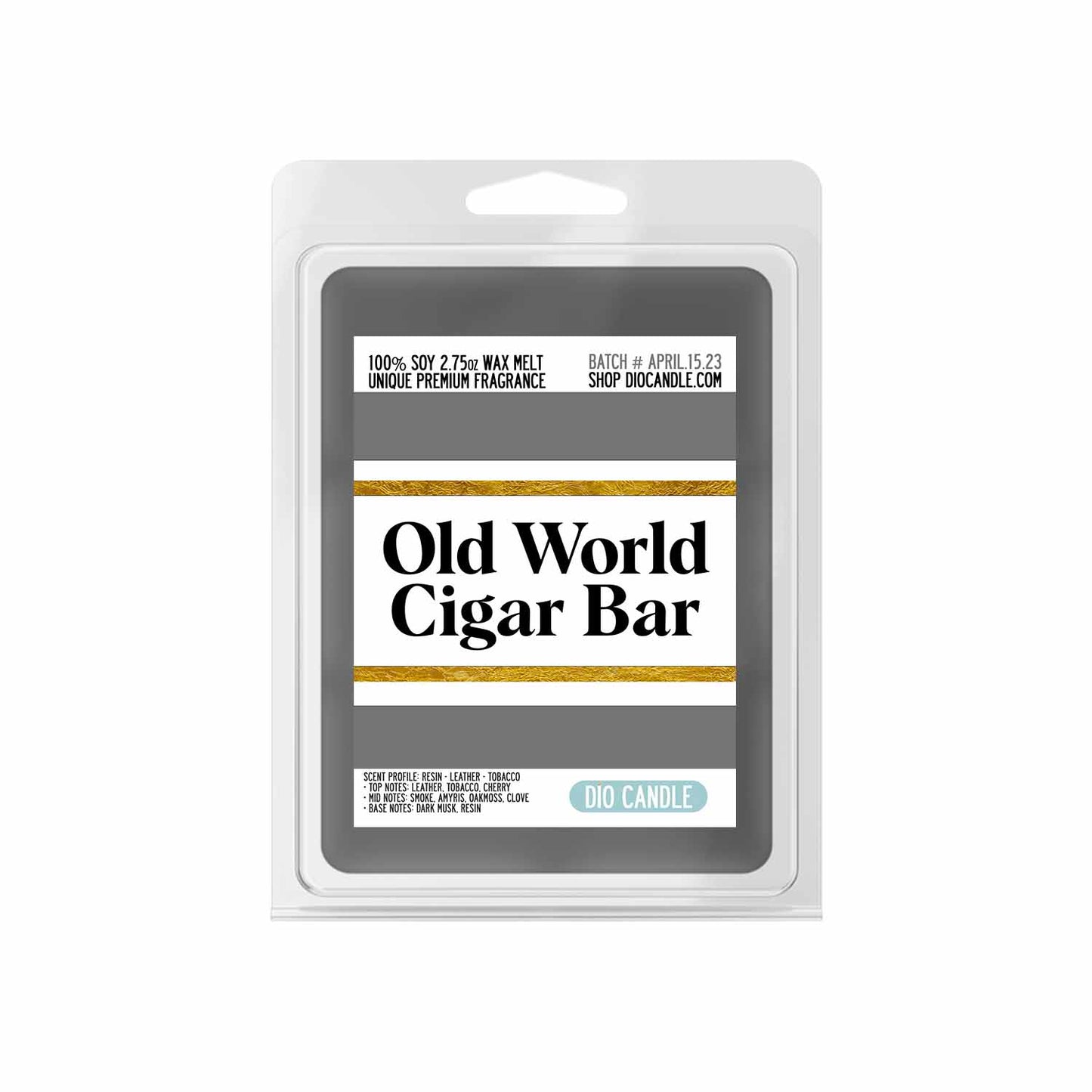Old World Cigar Bar Candle