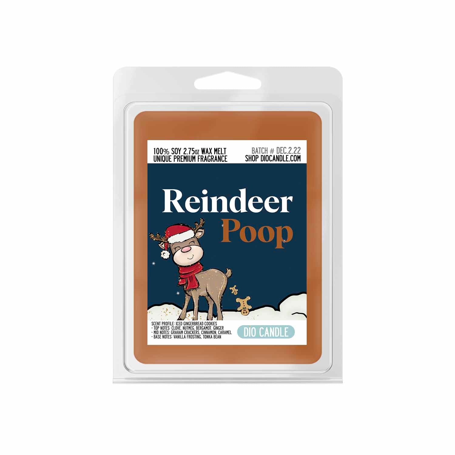 Reindeer Poop Candle