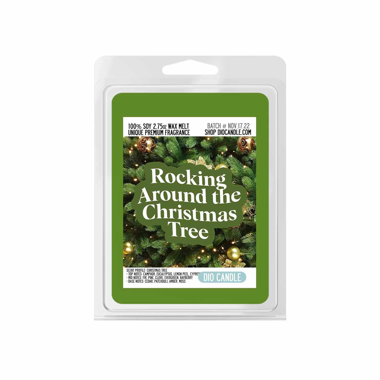 Rocking Around the Christmas Tree Candle
