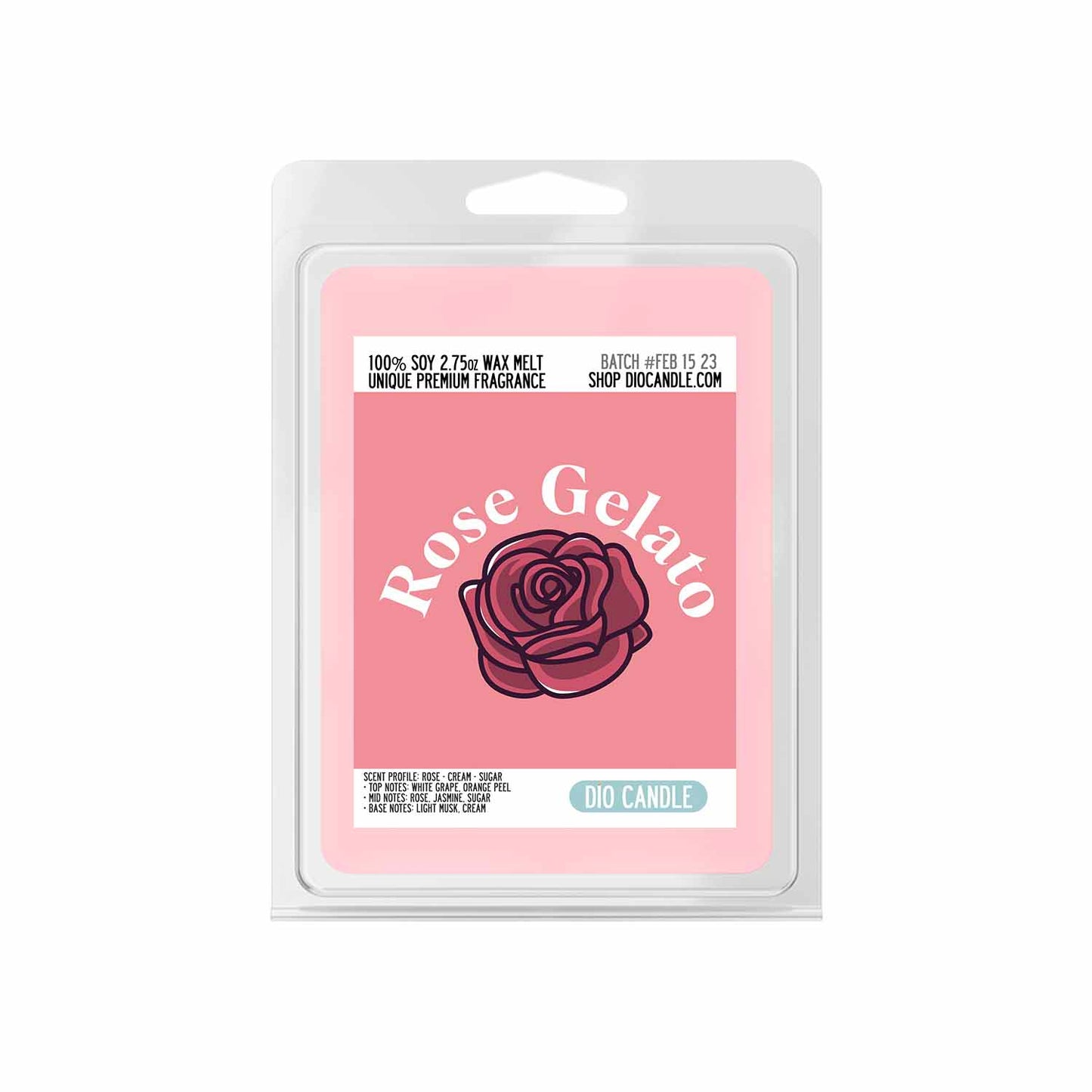 Rose Gelato Candle