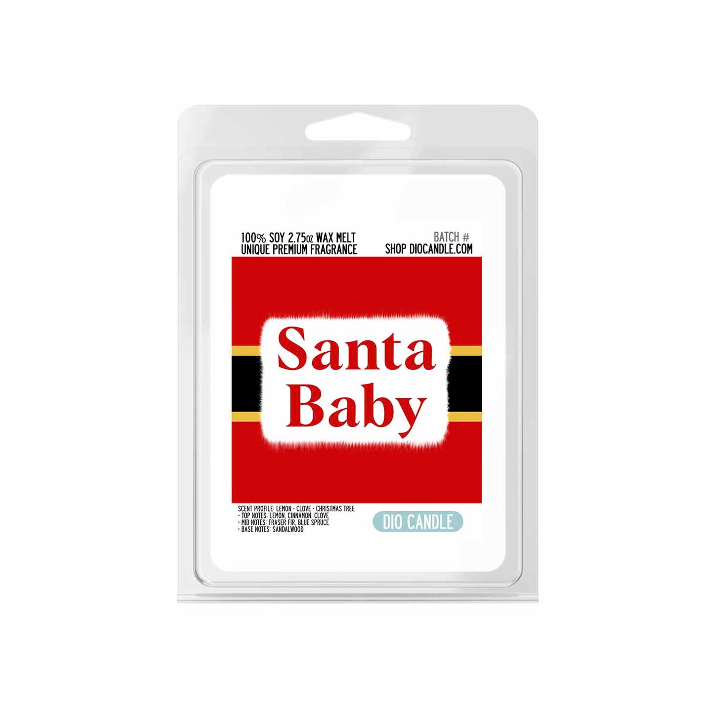 Santa Baby Candle
