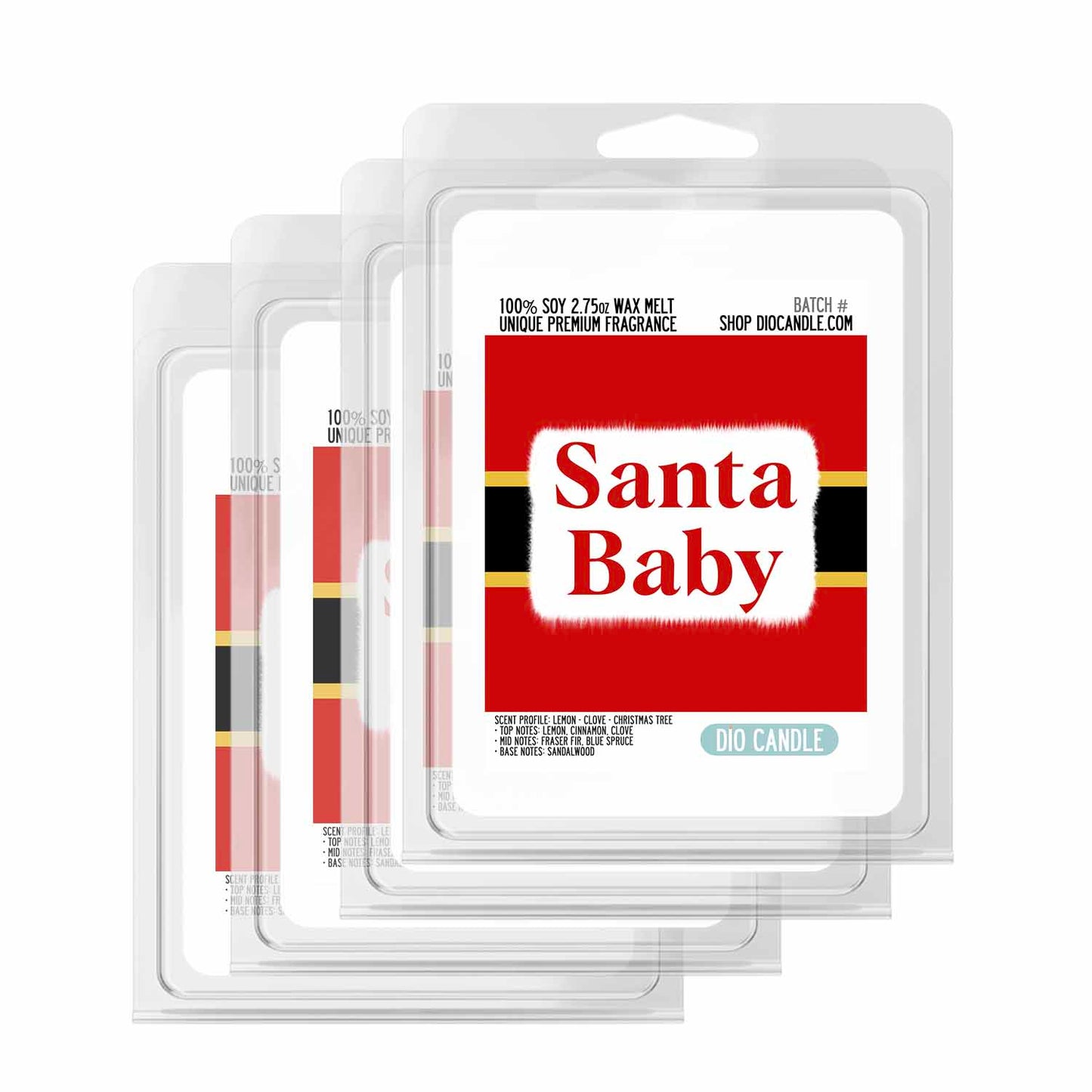 Santa Baby Candle