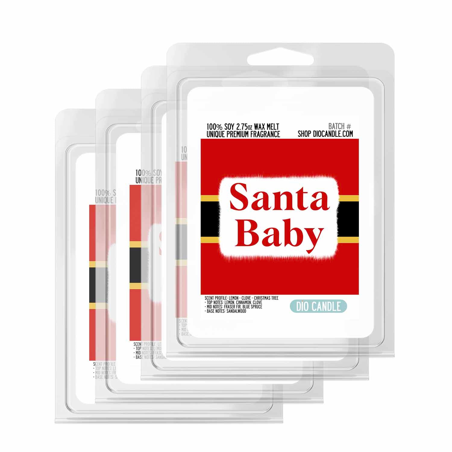 Santa Baby Candle