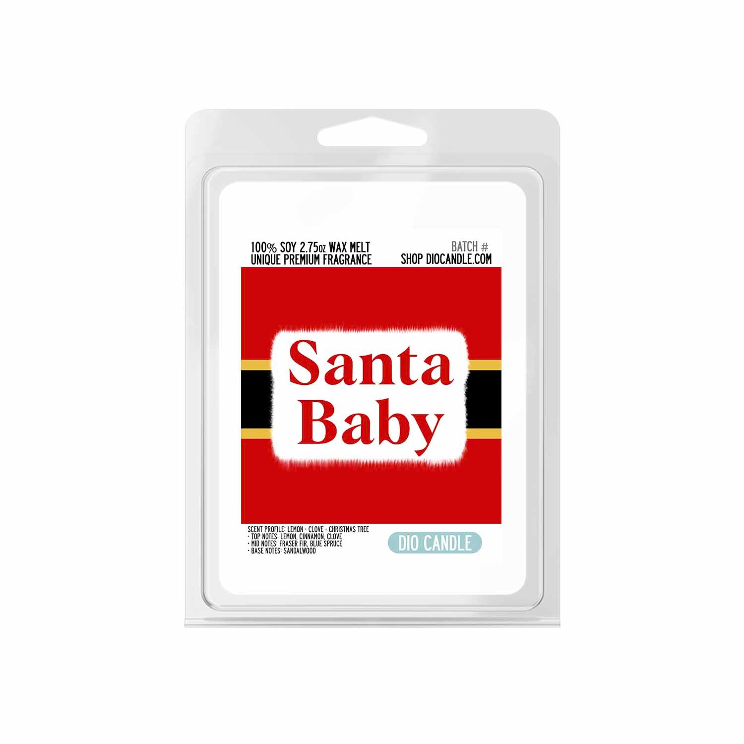 Santa Baby Candle