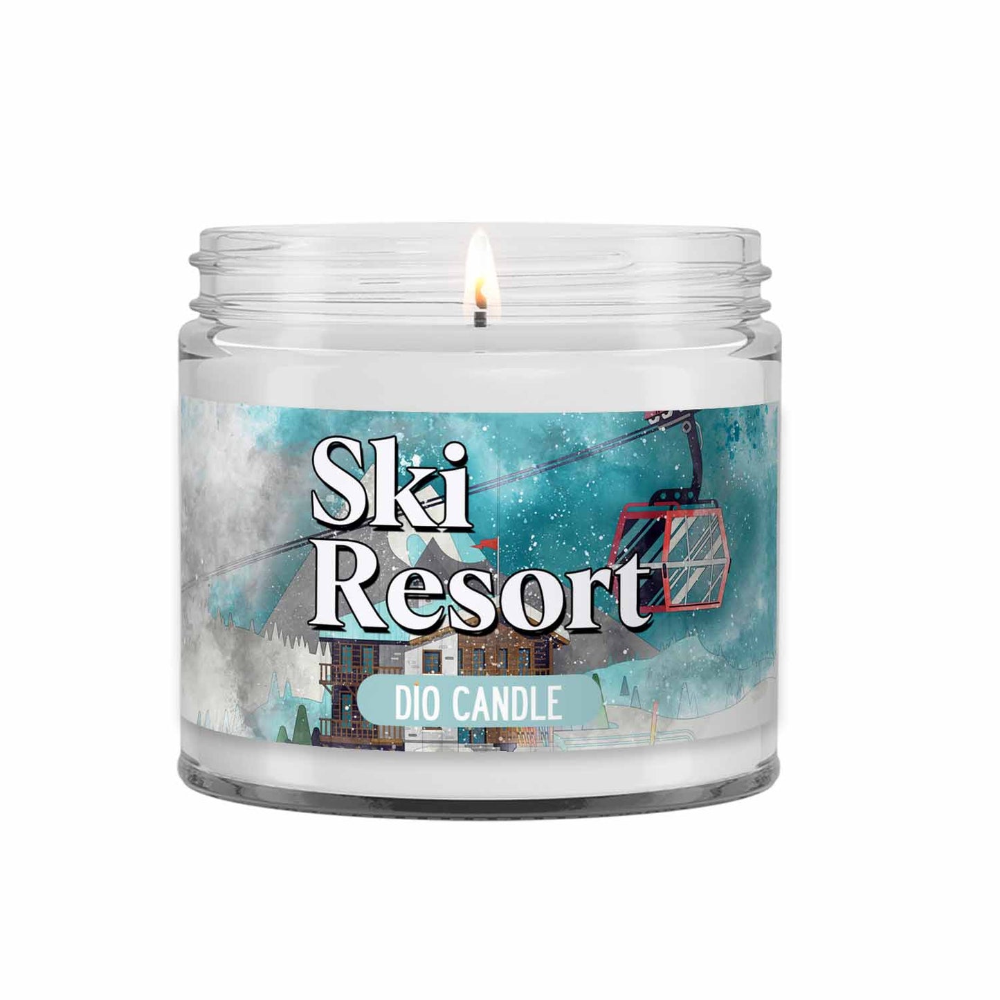 Ski Resort Candle